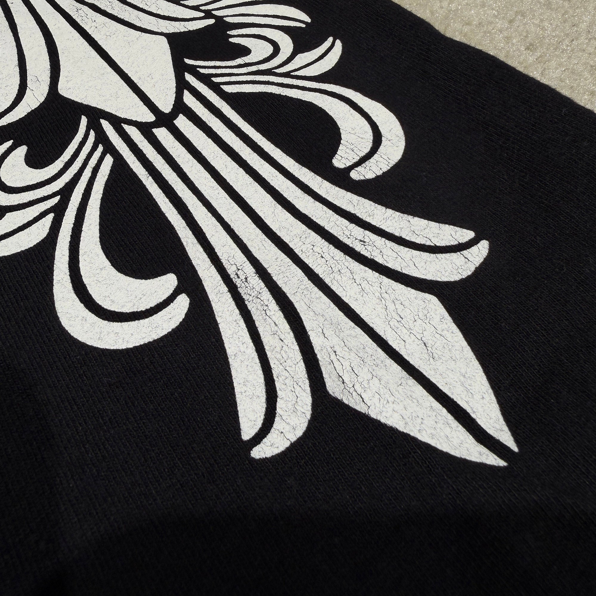 CHROME HEARTS × The Rolling Stones Lip & Tongue Horseshoe Long Sleeve Tee Size L クロムハーツ × ザ ローリングストーンズ リップ&タン ホースシュー ロングスリーブ Tシャツ サイズL