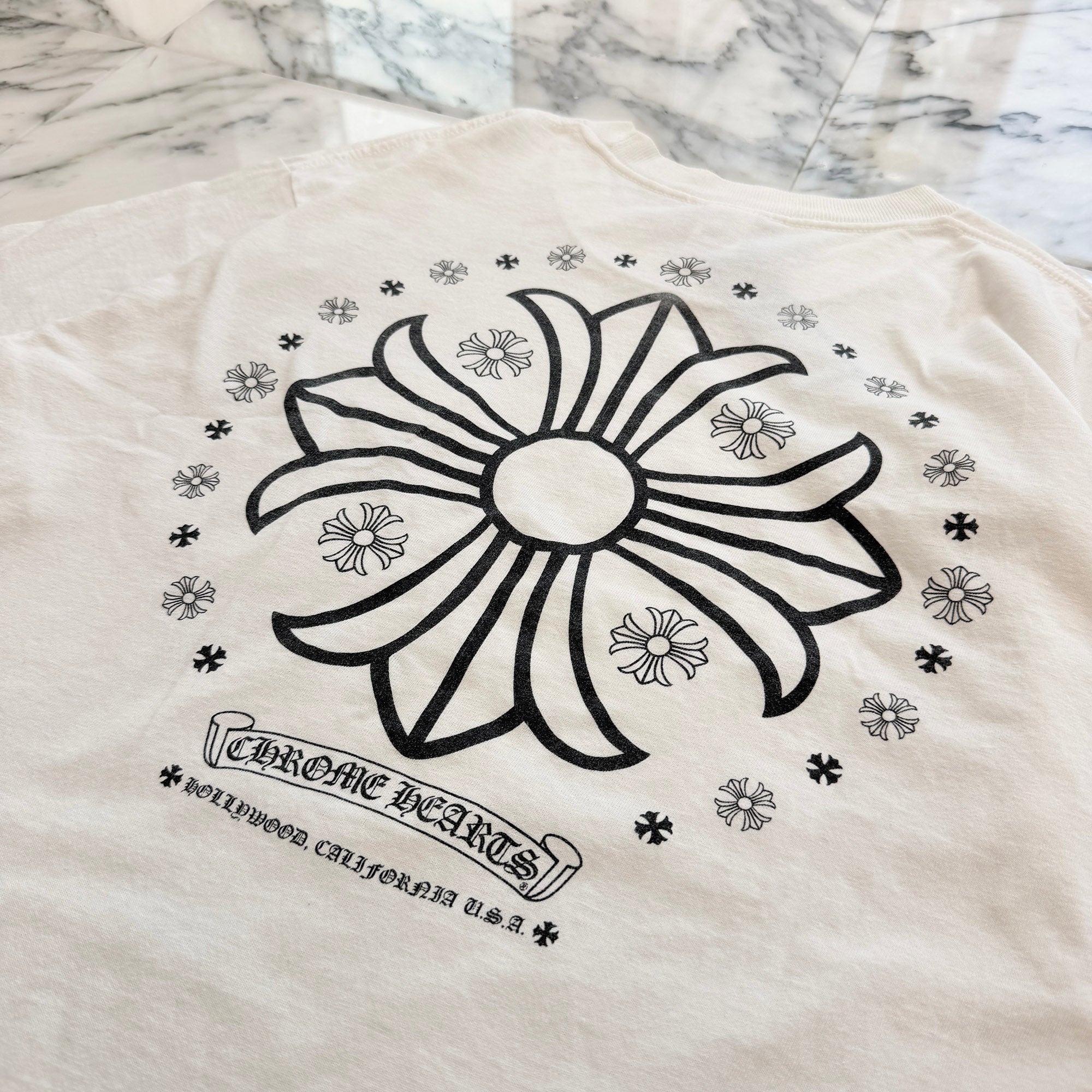 CHROME HEARTS Made In Hollywood Back CH Plus Tee Size L クロムハーツ メイドインハリウッド バックCHプラス Tシャツ サイズL