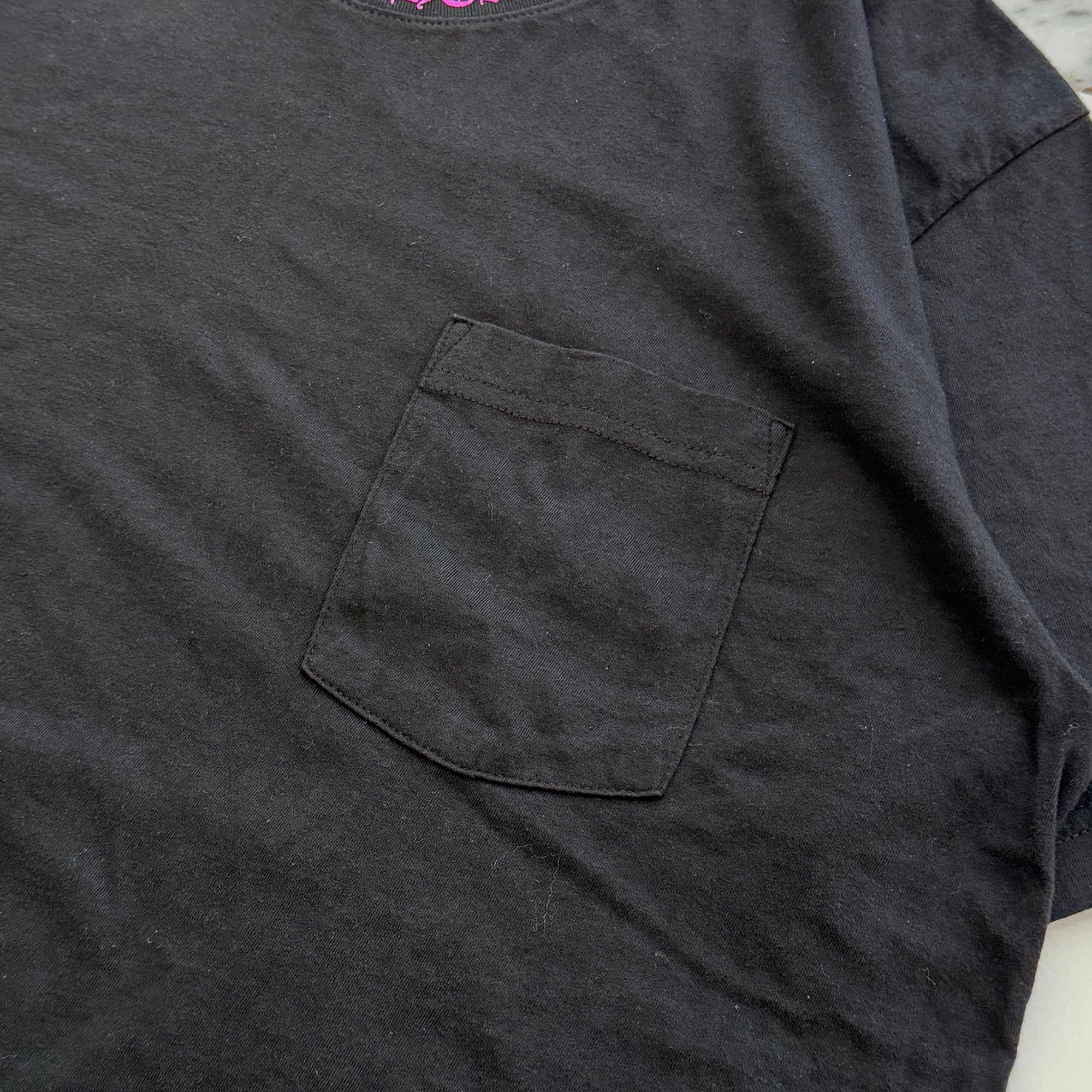 CHROME HEARTS Old English Purple Neck Logo Short Sleeve Tee Size XL クロムハーツ オールドイングリッシュ パープルネックロゴ ショートスリーブ Tシャツ サイズXL