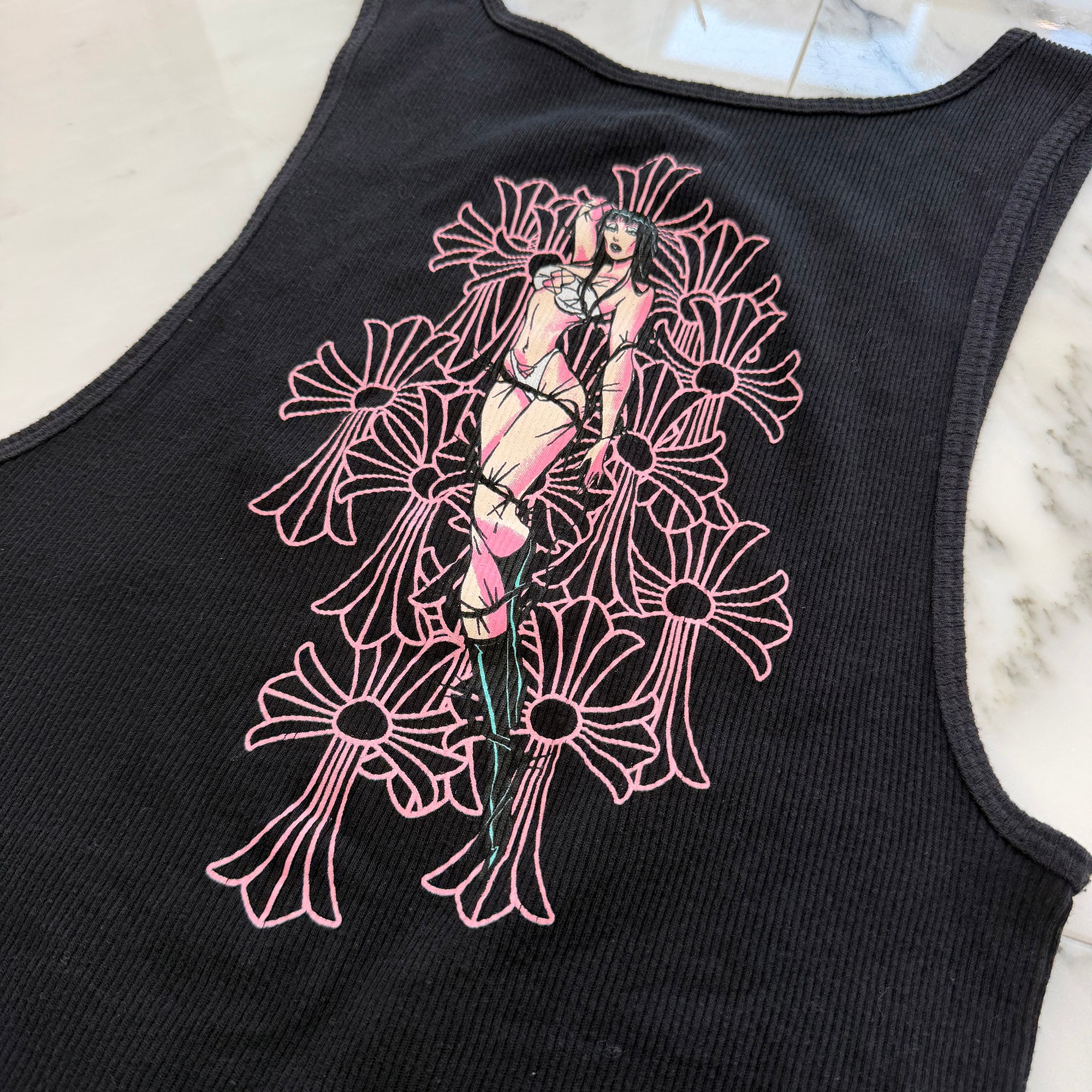 CHROME HEARTS × Deadly Doll Tank Top Dress Size XL クロムハーツ × デッドリードール タンクトップ ワンピース サイズXL