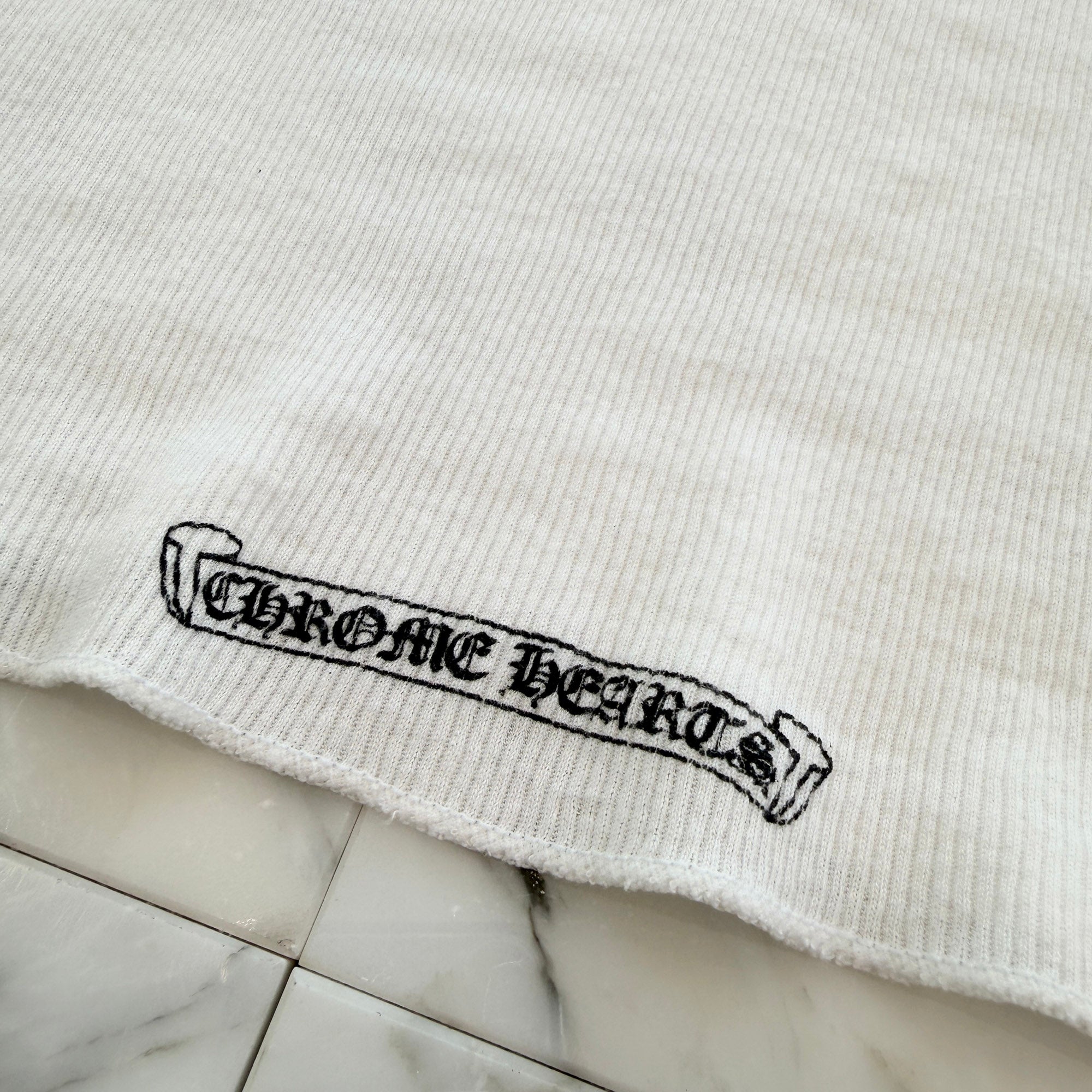 CHROME HEARTS Vertical Side Logo Tank Top クロムハーツ ヴァーティカル サイドロゴ タンクトップ