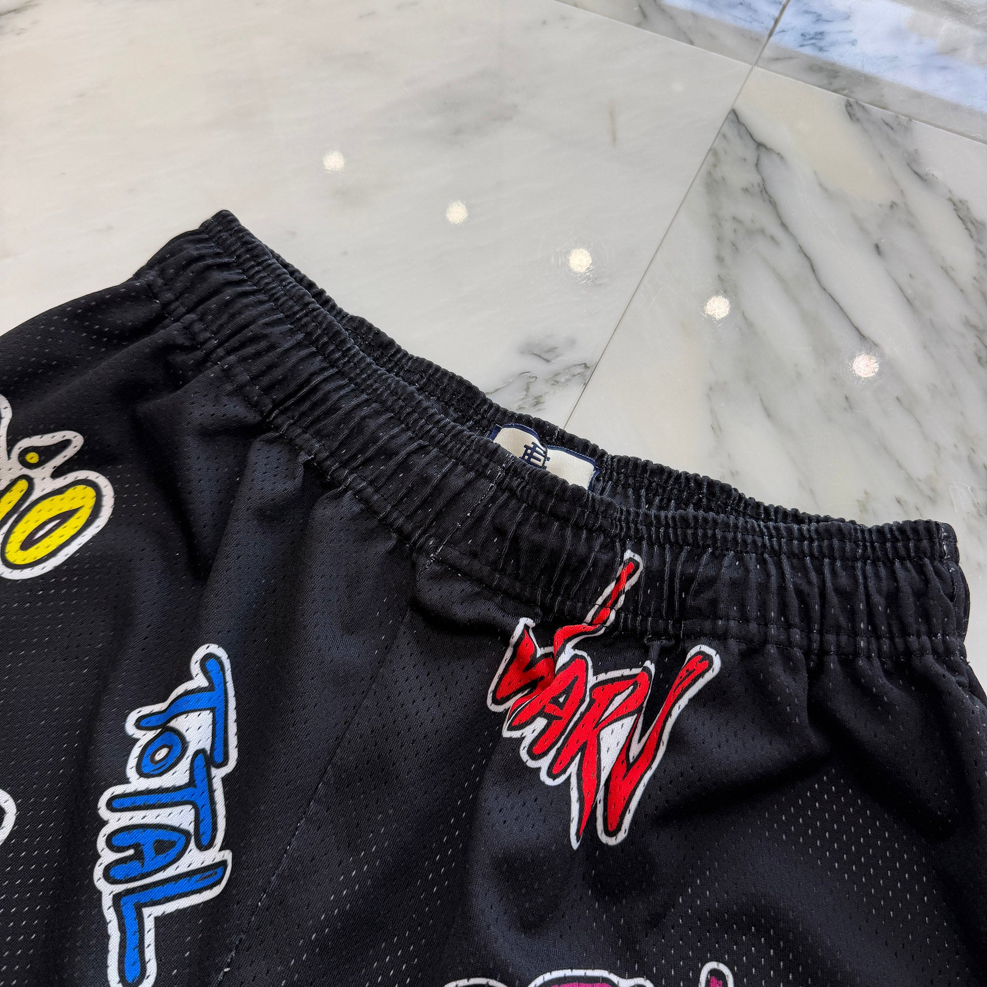 MATTY BOY × Eric Emanuel New York Limited EE Mesh Shorts Size XL マッティボーイ × エリック・エマニュエル ニューヨーク限定 EE メッシュ ショーツ サイズXL