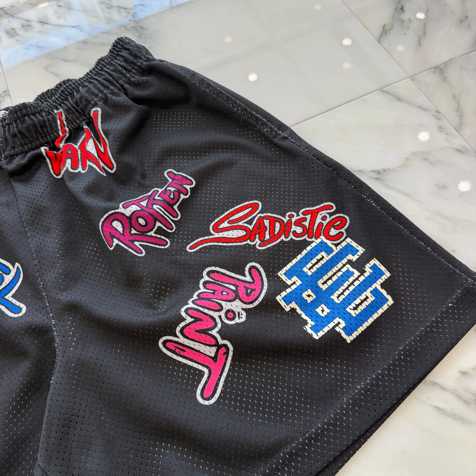 MATTY BOY × Eric Emanuel New York Limited EE Mesh Shorts Size XL マッティボーイ × エリック・エマニュエル ニューヨーク限定 EE メッシュ ショーツ サイズXL