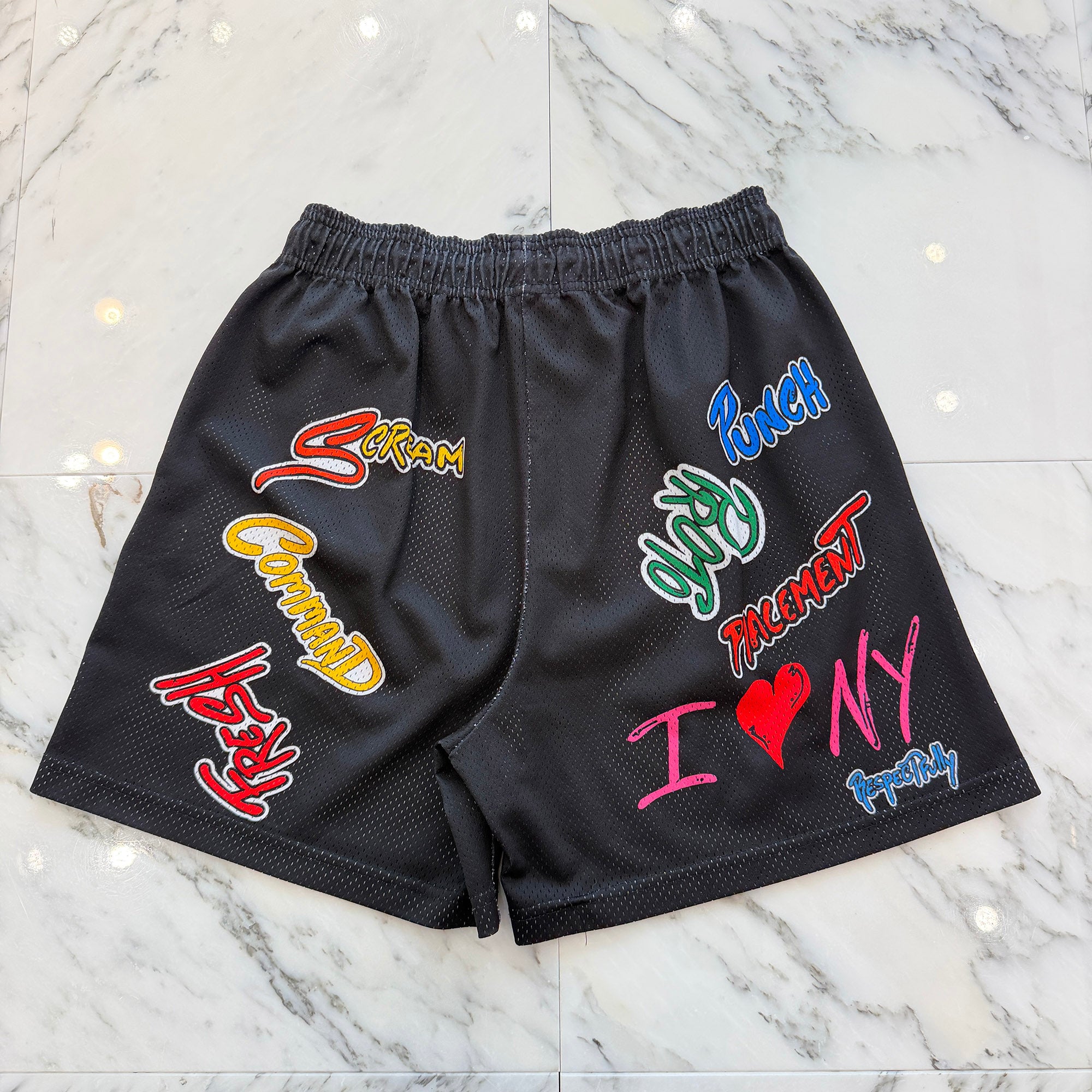 MATTY BOY × Eric Emanuel New York Limited EE Mesh Shorts Size XL マッティボーイ × エリック・エマニュエル ニューヨーク限定 EE メッシュ ショーツ サイズXL