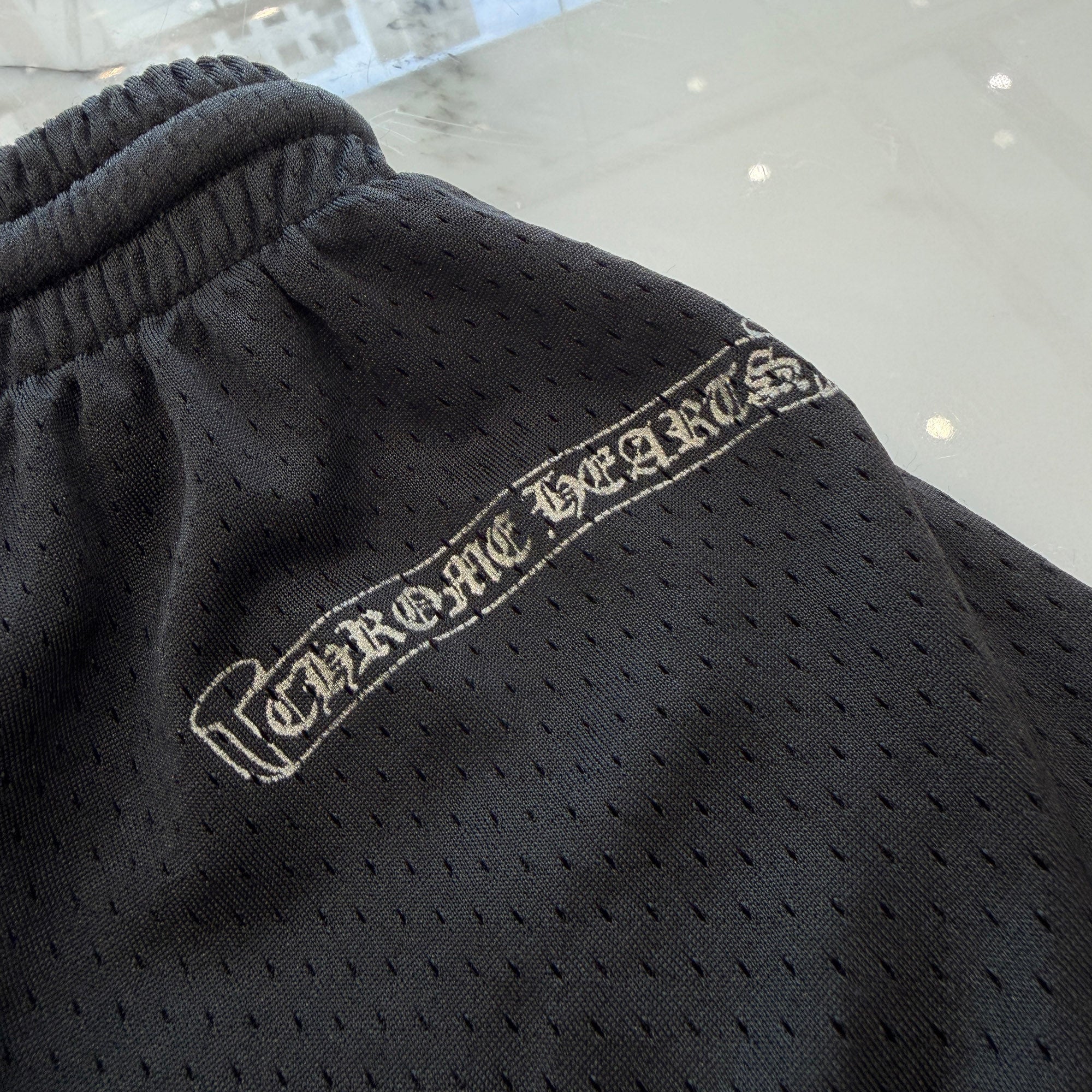 CHROME HEARTS Mesh Varsity Shorts Size S クロムハーツ メッシュヴァーシティーショーツ サイズS