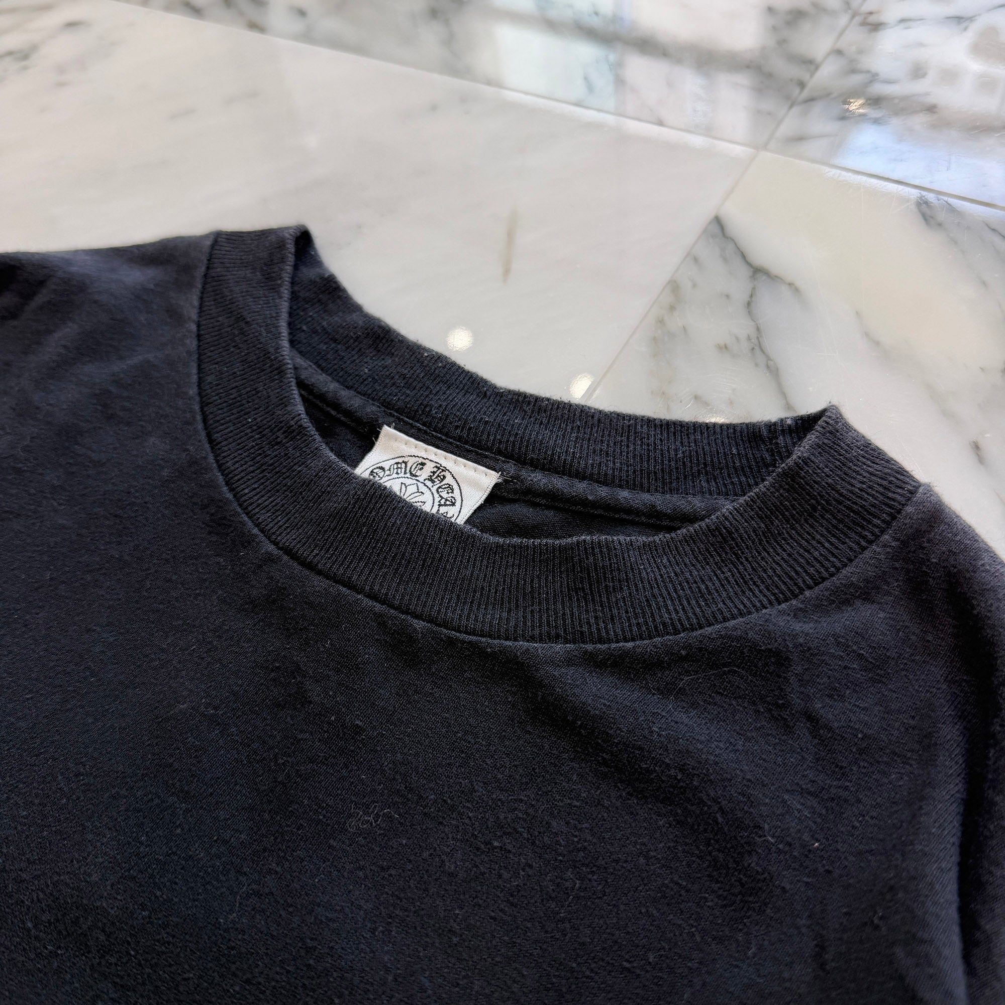 CHROME HEARTS Back Cemetery Cross Print Long Sleeve Tee Size M クロムハーツ バックセメタリークロス プリント ロングスリーブTシャツ サイズM