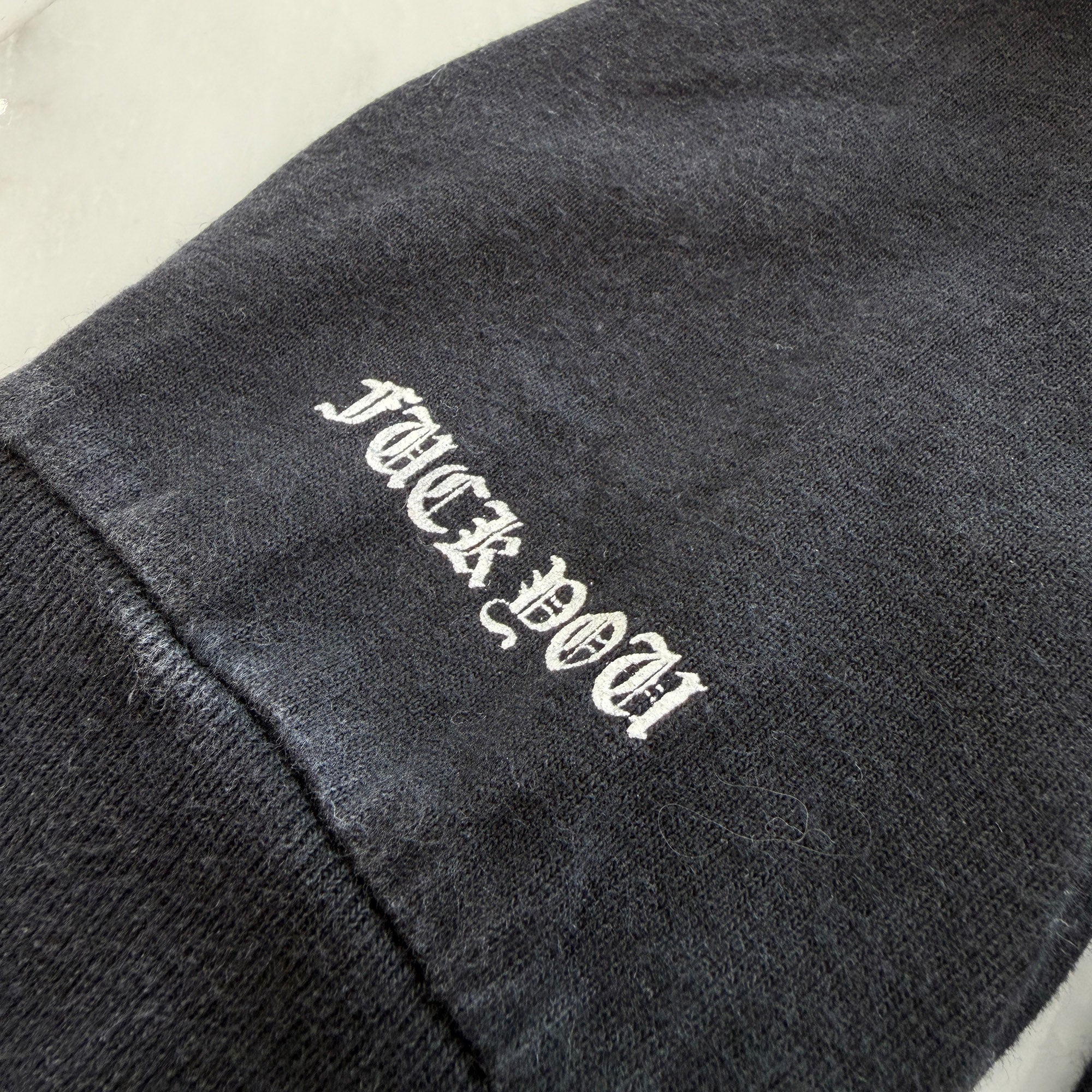 CHROME HEARTS Back Cemetery Cross Print Long Sleeve Tee Size M クロムハーツ バックセメタリークロス プリント ロングスリーブTシャツ サイズM