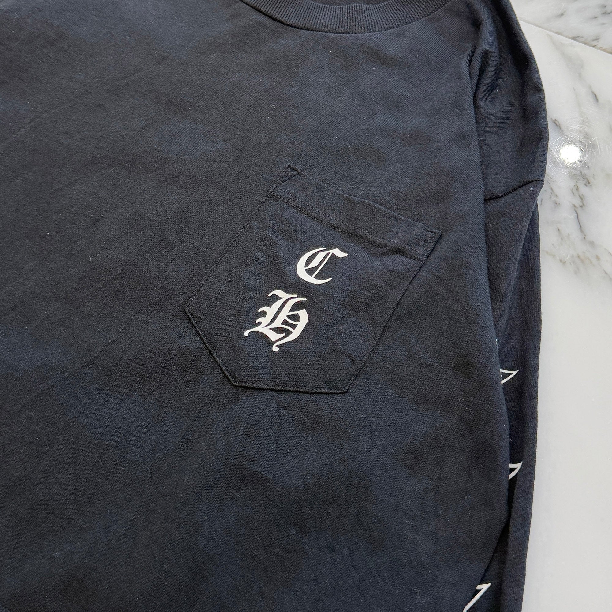 CHROME HEARTS Malibu Limited Horseshoe Star Long Sleeve Tee Size L クロムハーツ マリブ限定 ホースシュースターロングスリーブＴシャツ サイズL