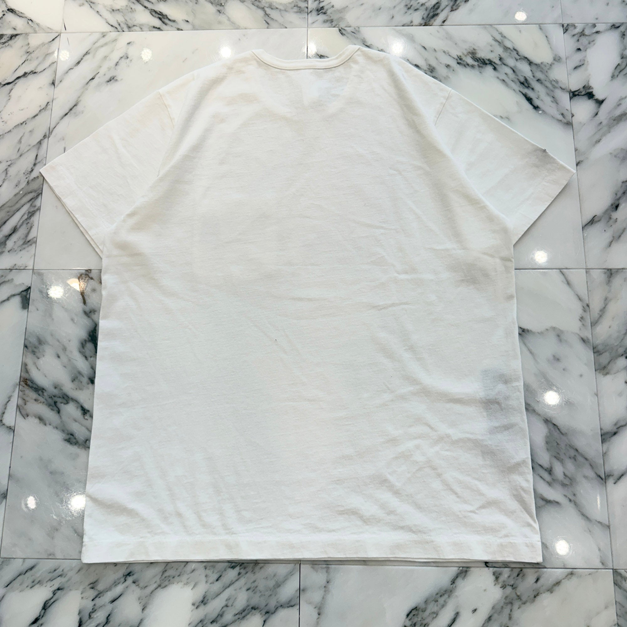 CHROME HEARTS Y NOT Vertical Logo Cross Embroidery Tee Size XL クロムハーツ ワイノット バーティカルロゴ クロス刺繍 Tシャツ サイズXL