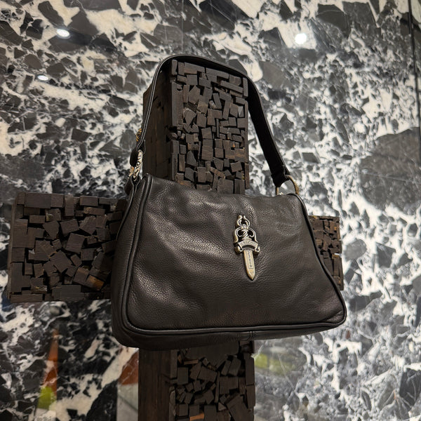 CHROME HEARTS CHICKEN NUGGET Leather Shoulder Bag クロムハーツ チキンナゲット レザー ショルダーバッグ