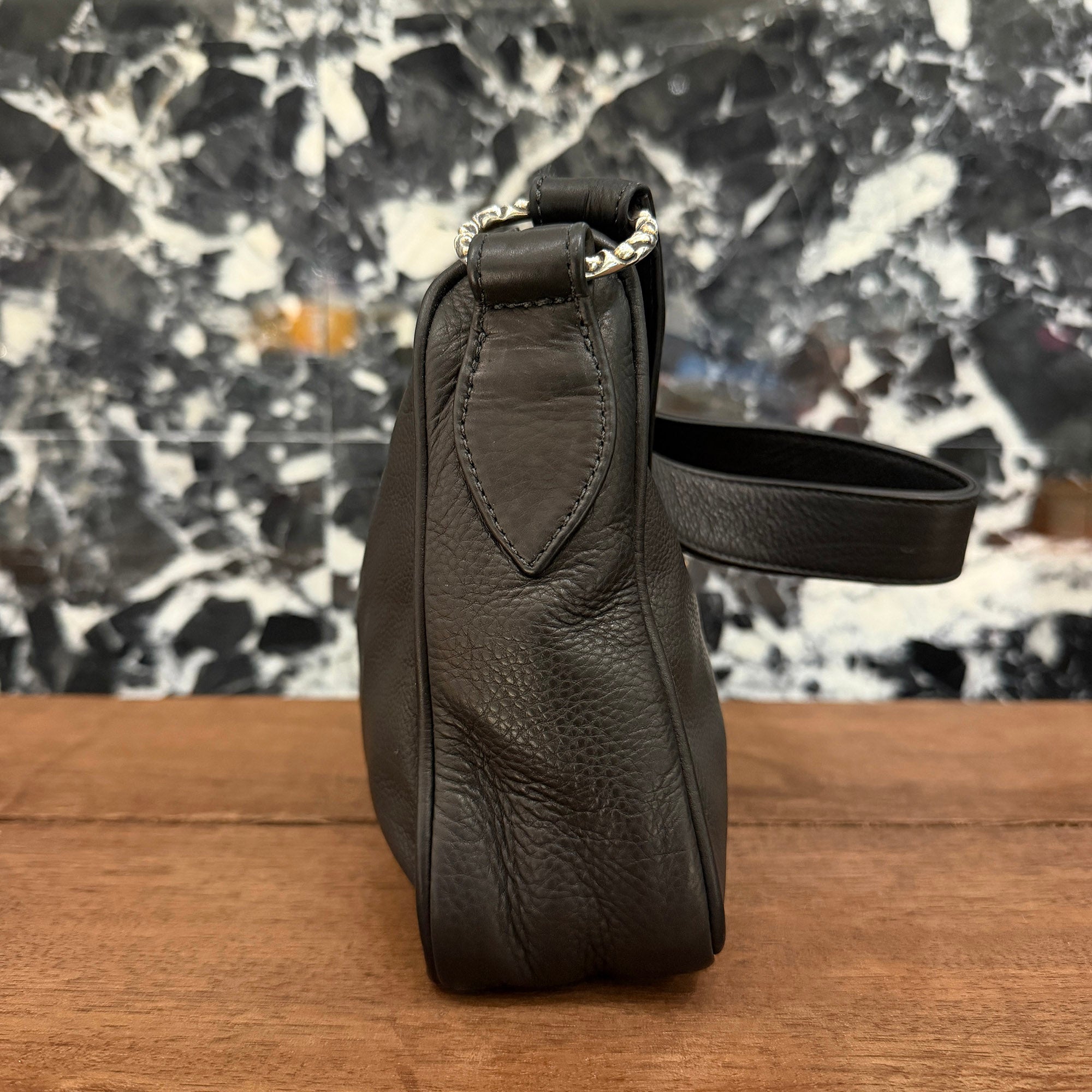 CHROME HEARTS CHICKEN NUGGET Leather Shoulder Bag クロムハーツ チキンナゲット レザー ショルダーバッグ