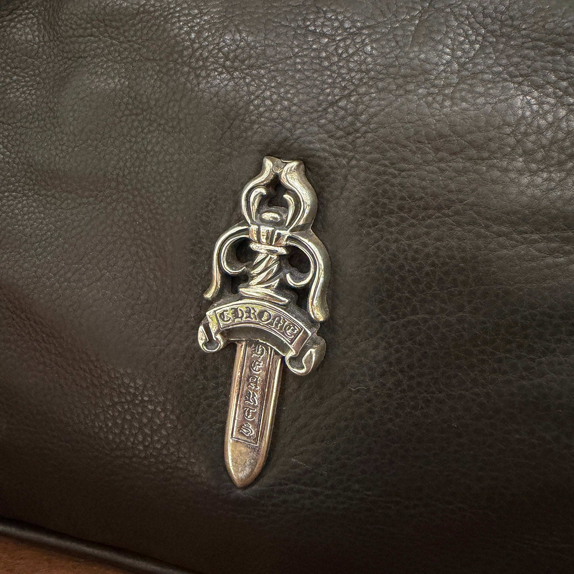 CHROME HEARTS CHICKEN NUGGET Leather Shoulder Bag クロムハーツ チキンナゲット レザー ショルダーバッグ