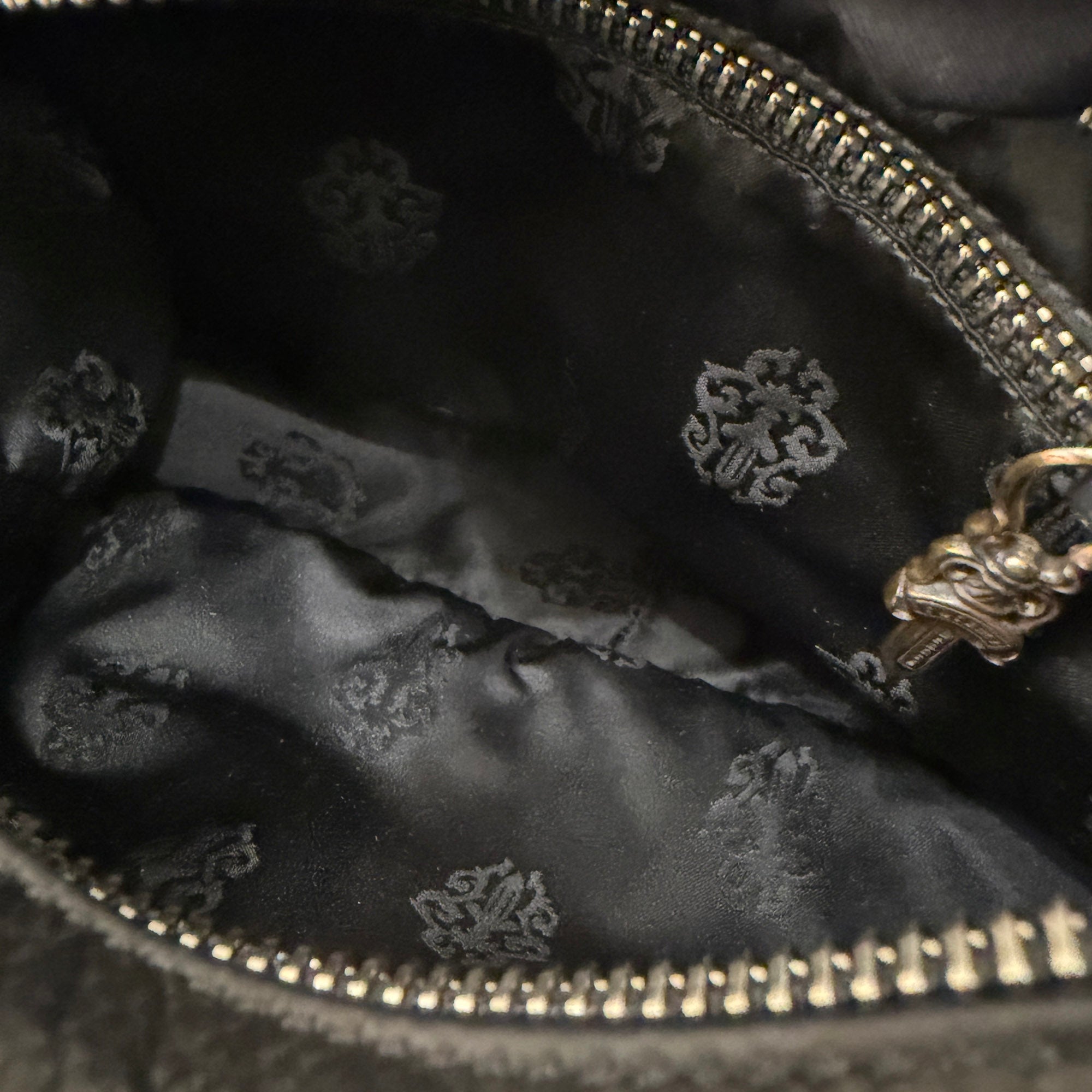 CHROME HEARTS CHICKEN NUGGET Leather Shoulder Bag クロムハーツ チキンナゲット レザー ショルダーバッグ