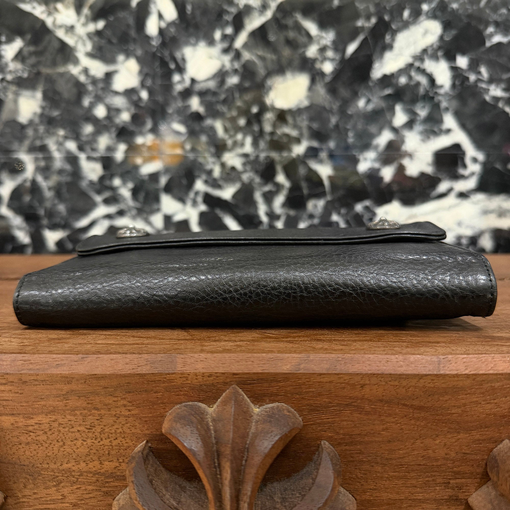 CHROME HEARTS Wave Cross Ball Wallet クロムハーツ ウェーブクロスボール ウォレット