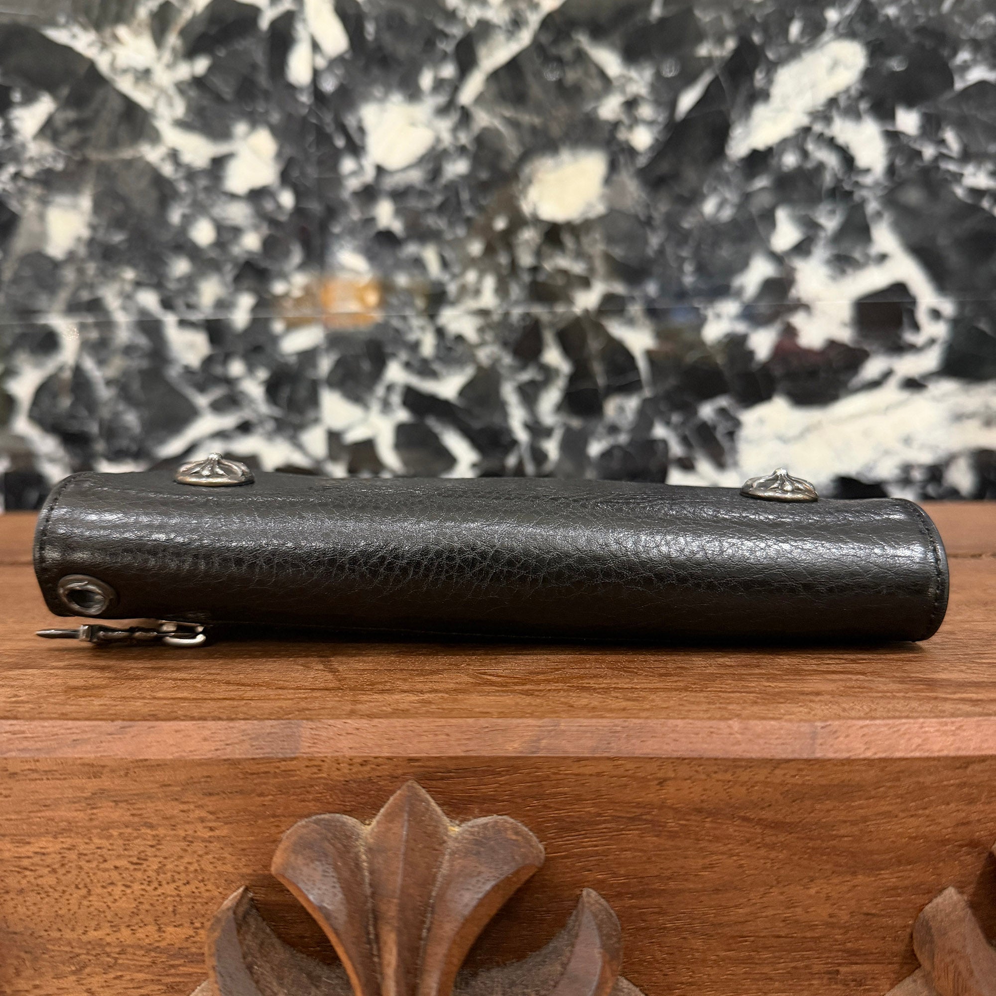 CHROME HEARTS Wave Cross Ball Wallet クロムハーツ ウェーブクロスボール ウォレット