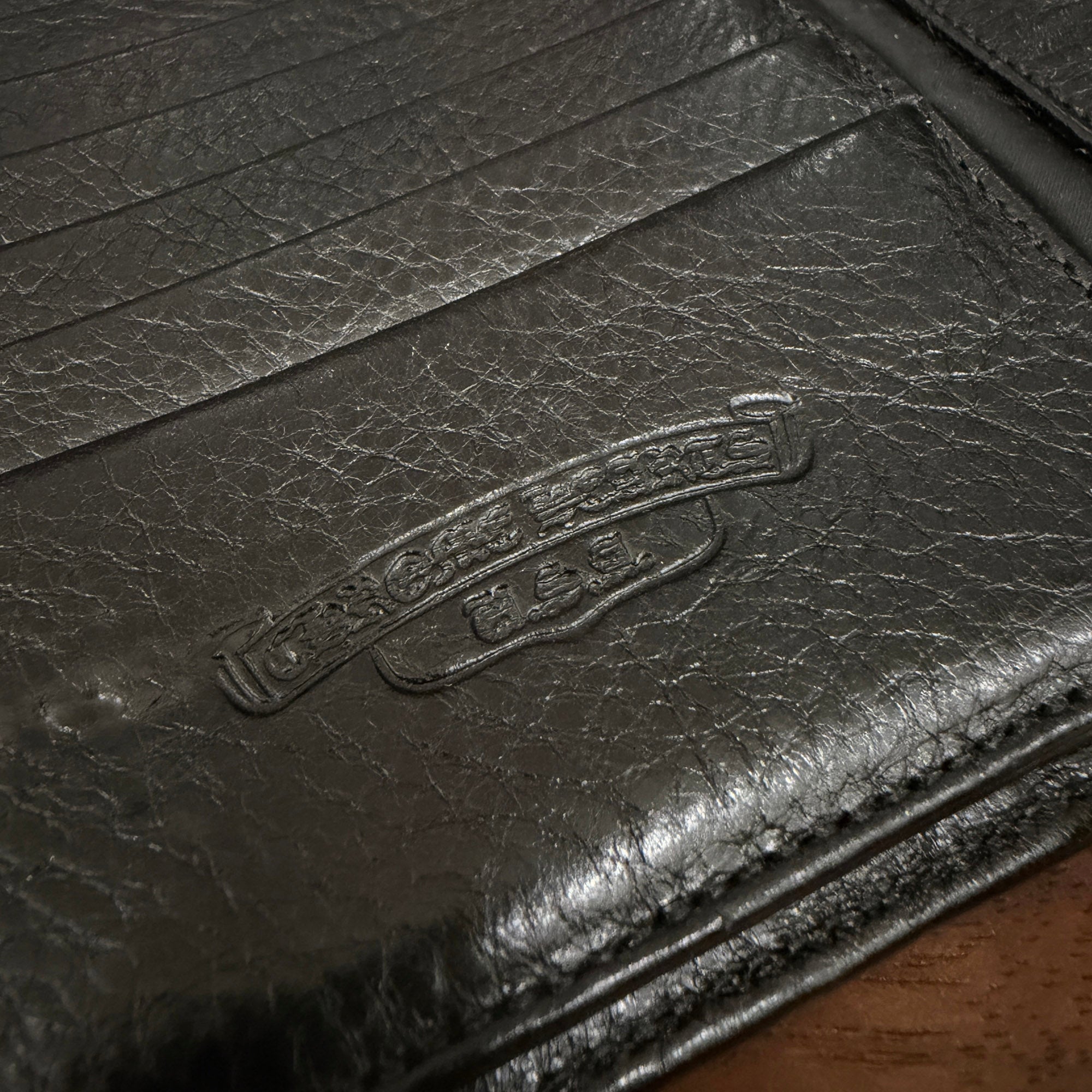 CHROME HEARTS Wave Cross Ball Wallet クロムハーツ ウェーブクロスボール ウォレット