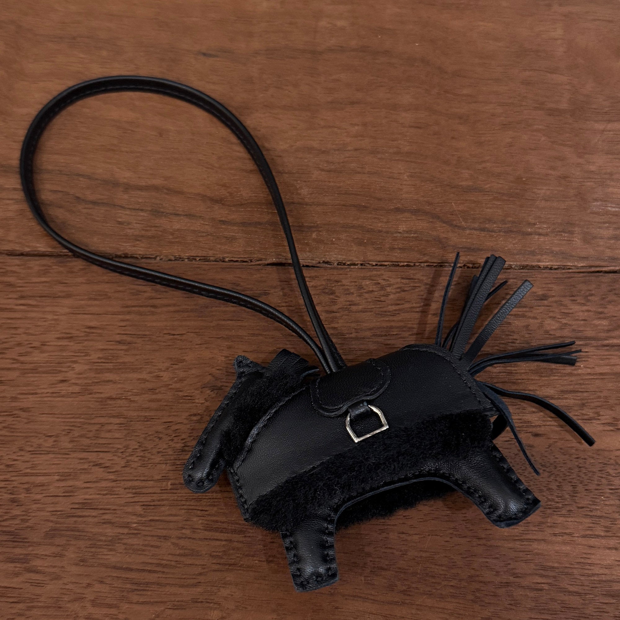 HERMES Rodeo Charm Robeo Plush PM G刻印 エルメス ロデオ チャーム ロベオ・プラッシュ PM G刻印