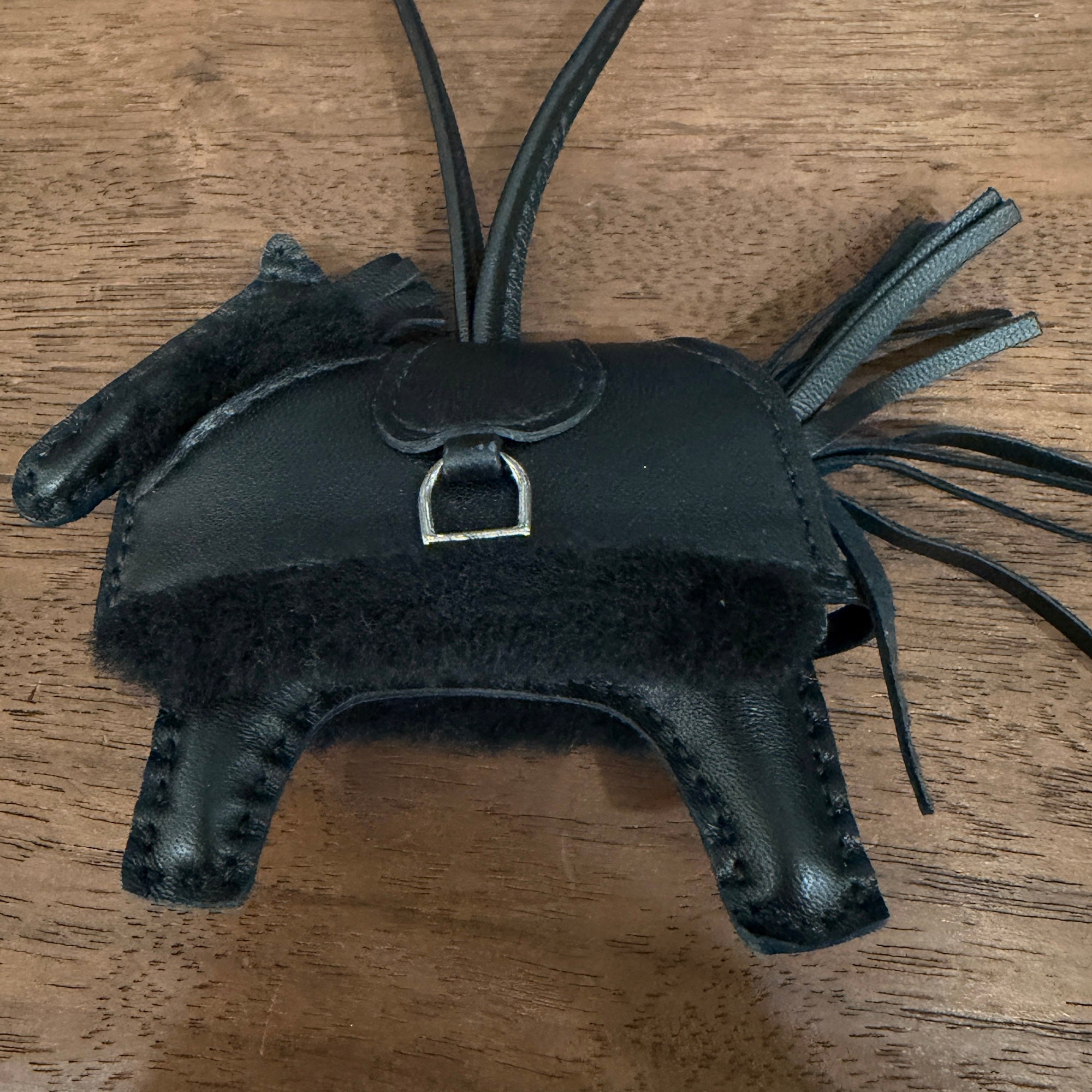 HERMES Rodeo Charm Robeo Plush PM G刻印 エルメス ロデオ チャーム ロベオ・プラッシュ PM G刻印