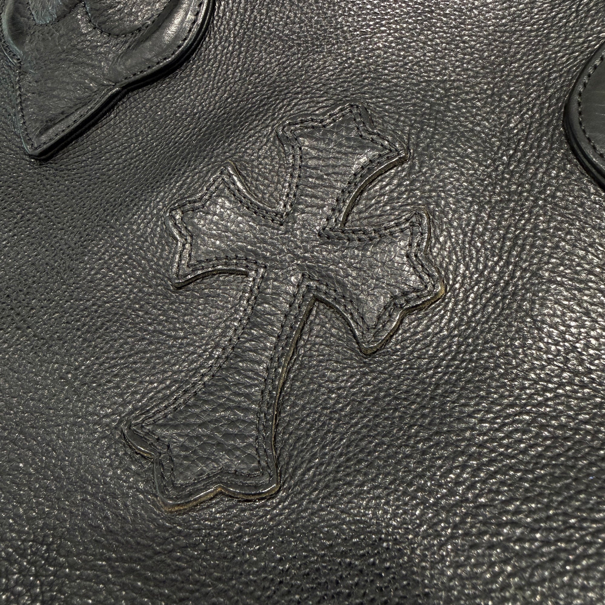 CHROME HEARTS 1 Cross Leather Patch FS Tote Bag クロムハーツ 1クロス レザーパッチ FS トートバッグ