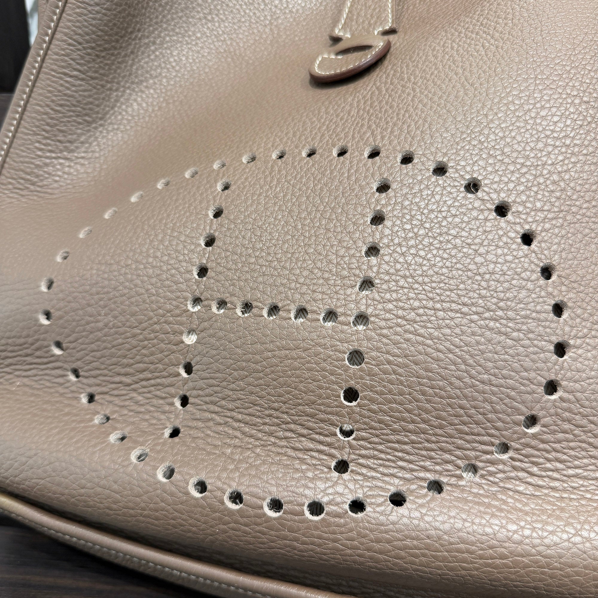 HERMES Evelyne Poche III 29 "Étoupe" □JO刻印 エルメス エブリン ポッシュ III 29 "エトゥープ" □JO刻印