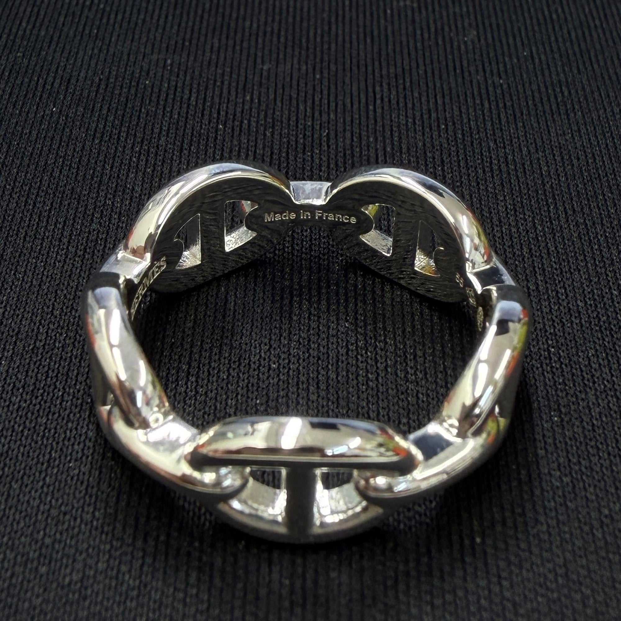 HERMES Ag925 Chaine d’Ancre Enchainee PM Ring Size 55 (15号) エルメス Ag925 シェーヌダンクル アンシェネ PM リング サイズ55 (15号)