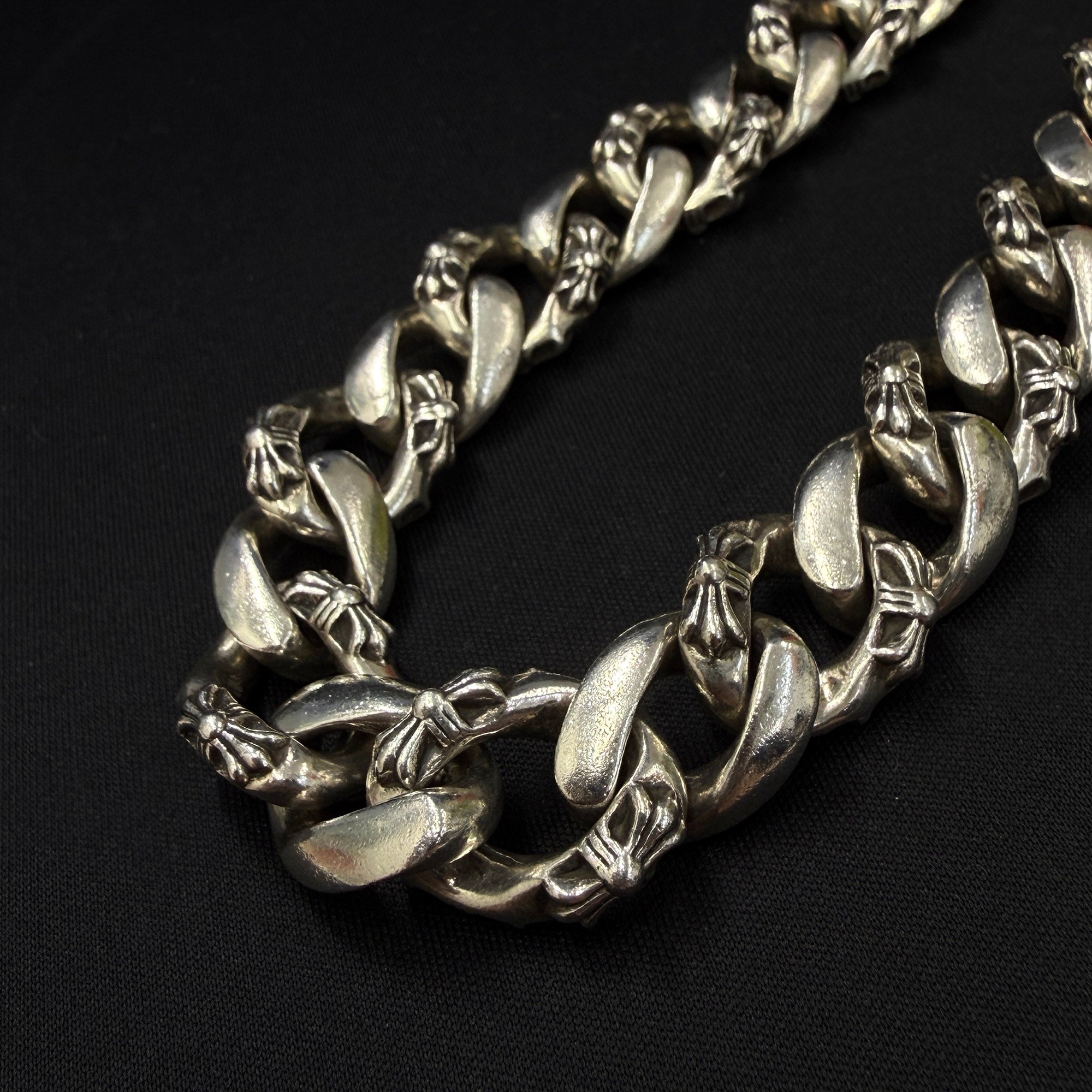 CHROME HEARTS 2 Clip Fancy Cross Wallet Chain クロムハーツ 2クリップファンシークロス ウォレットチェーン