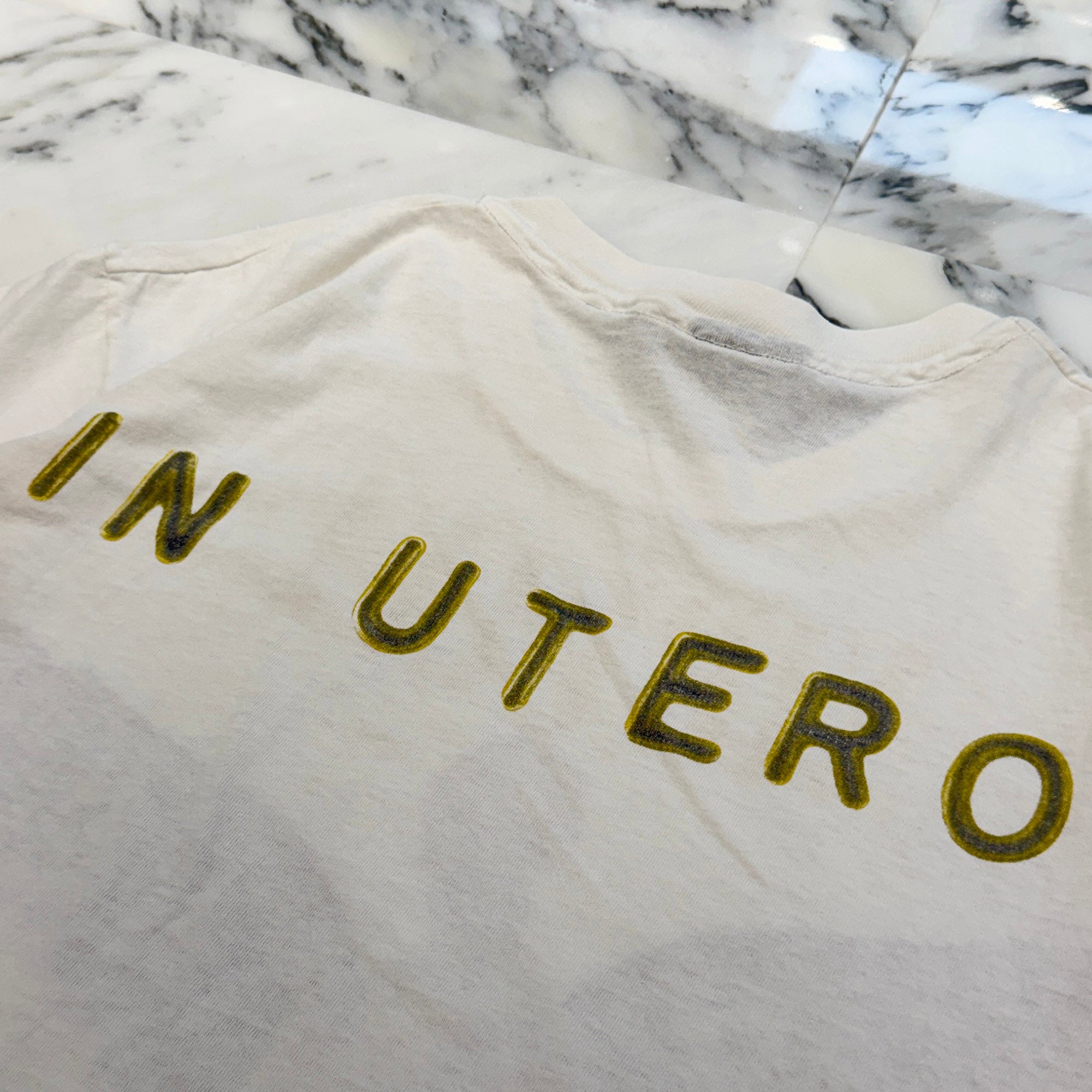 Vintage 90's NIRVANA "IN UTERO" 1993 Giant S/S Tee Size XL ヴィンテージ 90's ニルヴァーナ "インユーテロ" 1993 ジャイアント社製 Tシャツ サイズXL