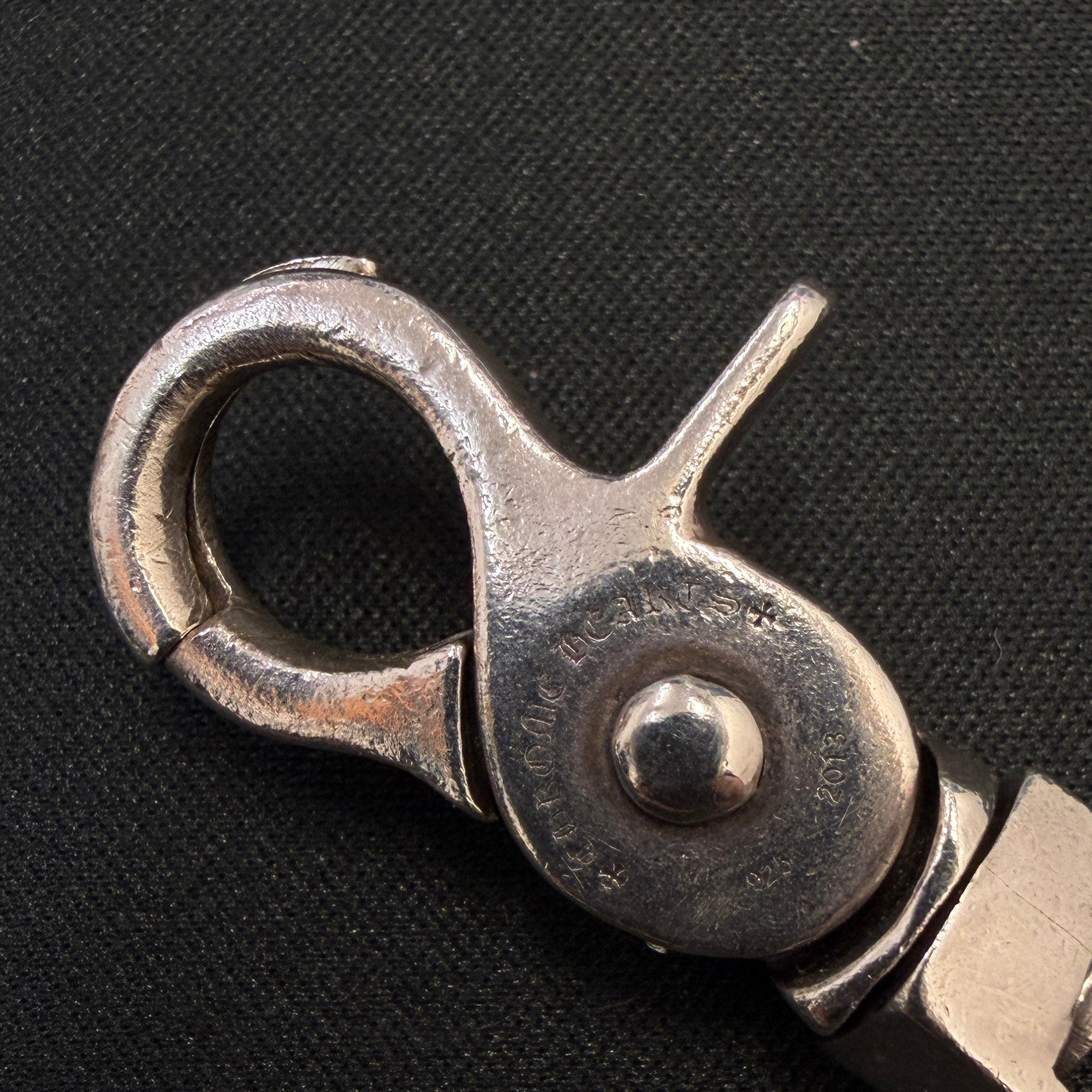 CHROME HEARTS Double Dice Key Chain クロムハーツ ダブルダイス キーチェーン