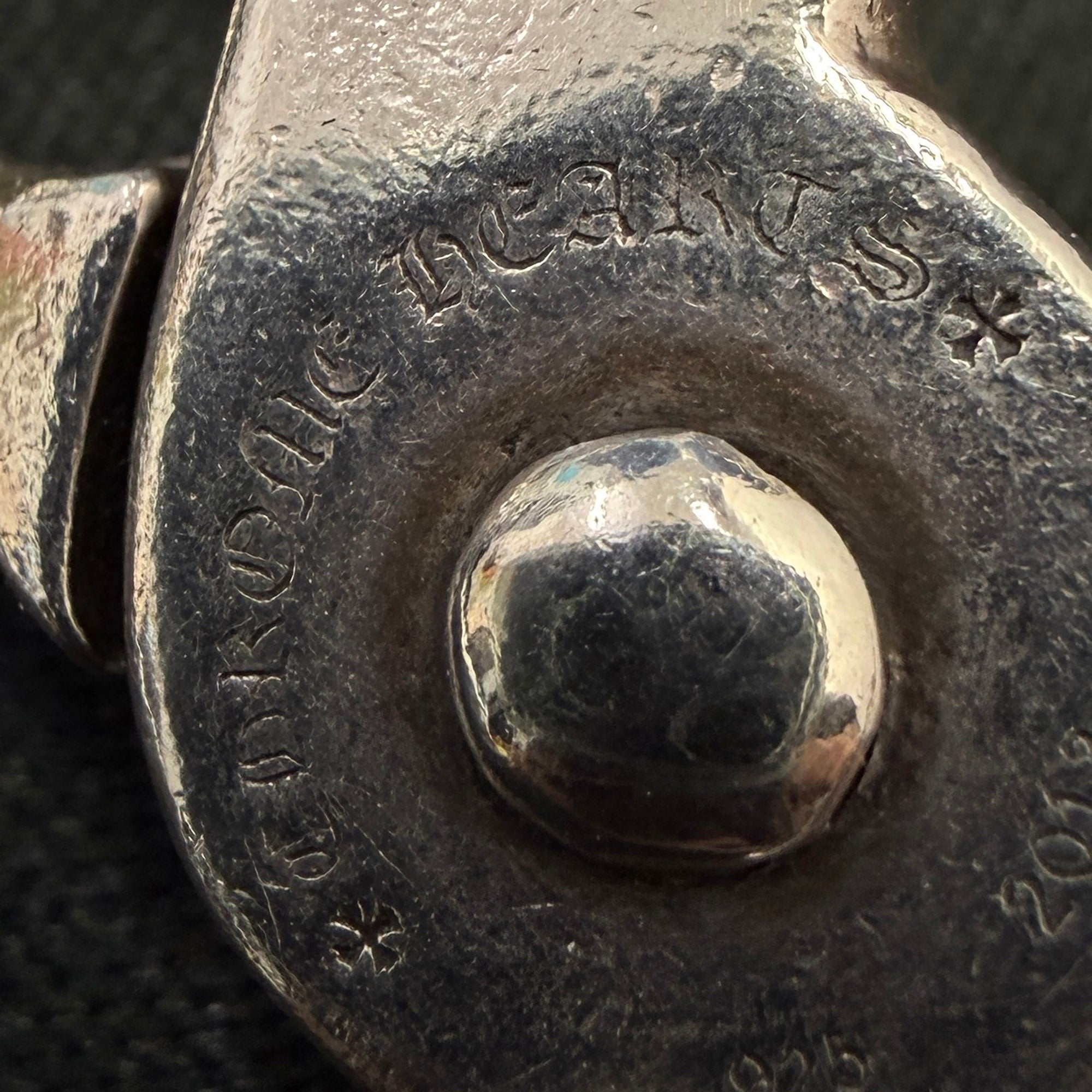 CHROME HEARTS Double Dice Key Chain クロムハーツ ダブルダイス キーチェーン