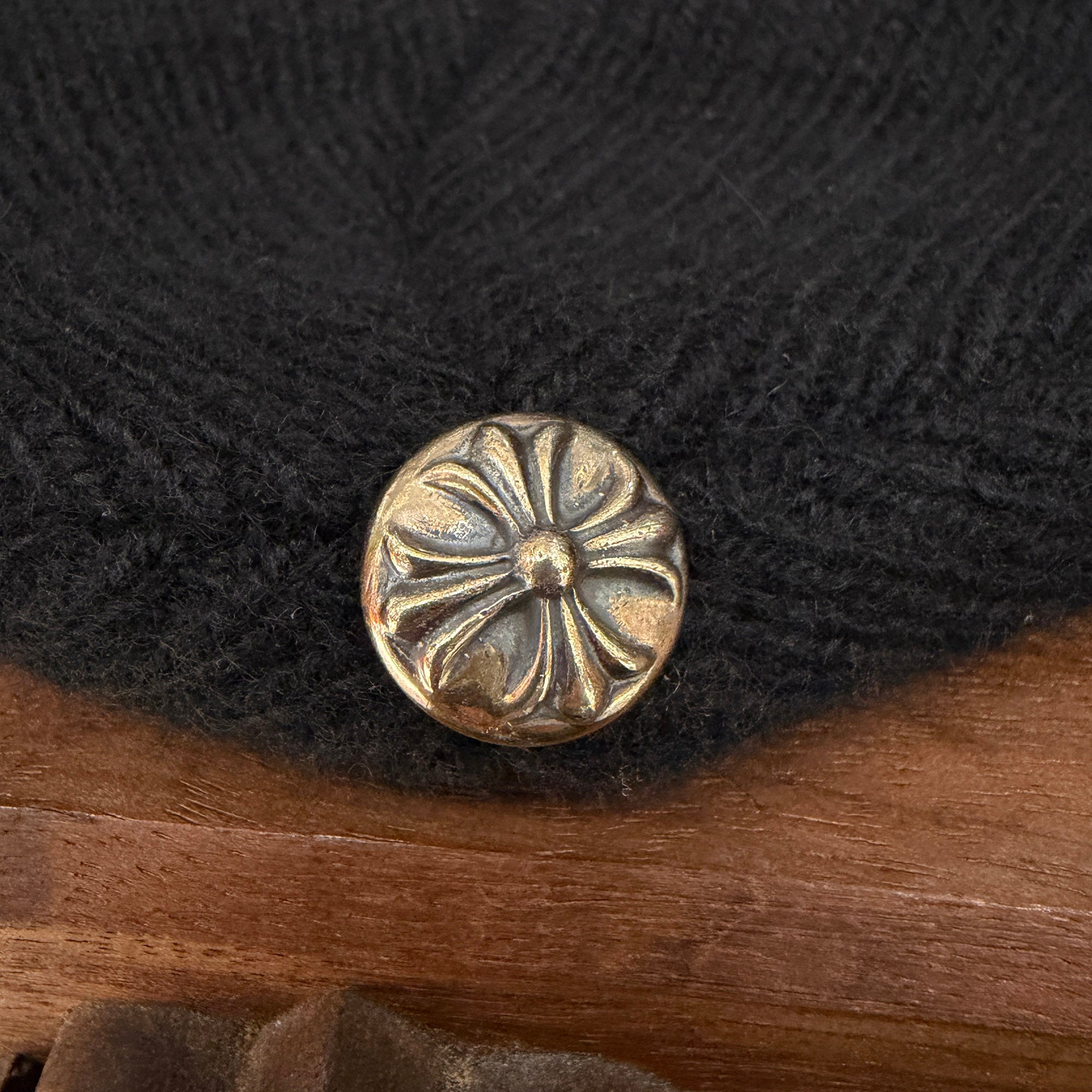 CHROME HEARTS BIG DADDY Cashmere Knit Beanie Size ONE SIZE (25cm) クロムハーツ ビッグダディ カシミヤ ニット ビーニー サイズONE SIZE (25cm)