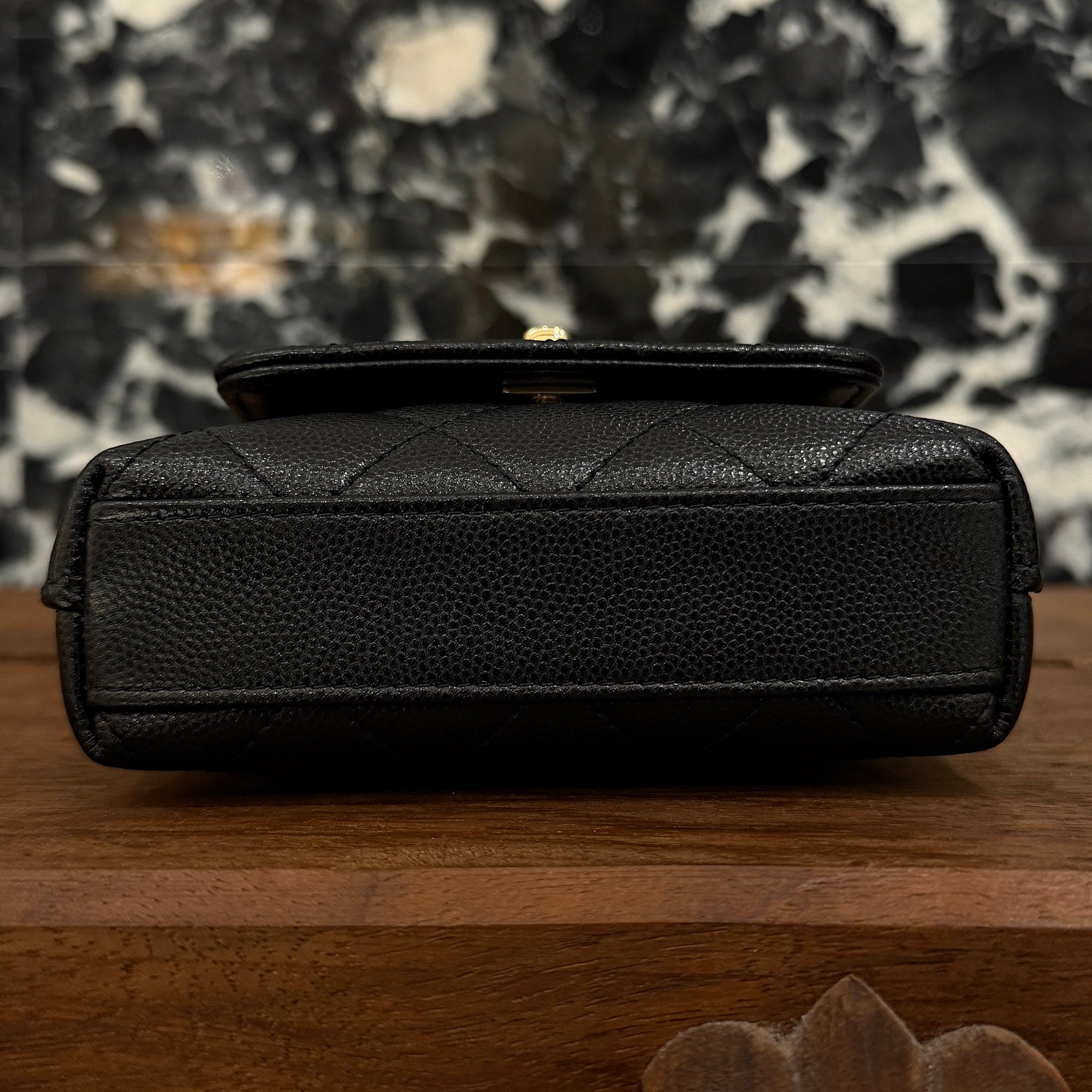 CHANEL COCO Handle Micro Leather Shoulder Bag シャネル ココハンドル マイクロ レザーショルダーバッグ