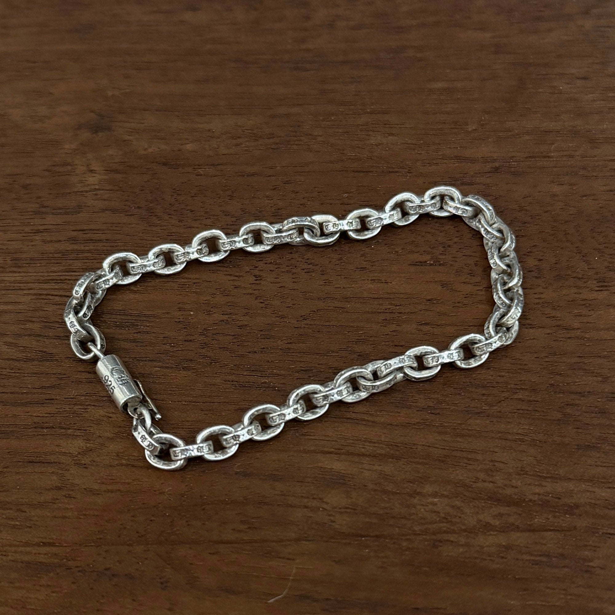 CHROME HEARTS Paper Chain Bracelet Size 7 Inch クロムハーツ ペーパーチェーン ブレスレット サイズ7インチ