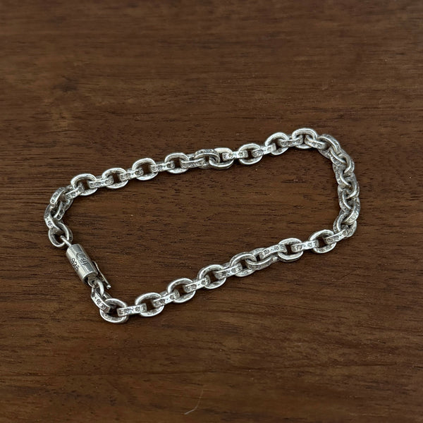 CHROME HEARTS Paper Chain Bracelet Size 7 Inch クロムハーツ ペーパーチェーン ブレスレット サイズ7インチ