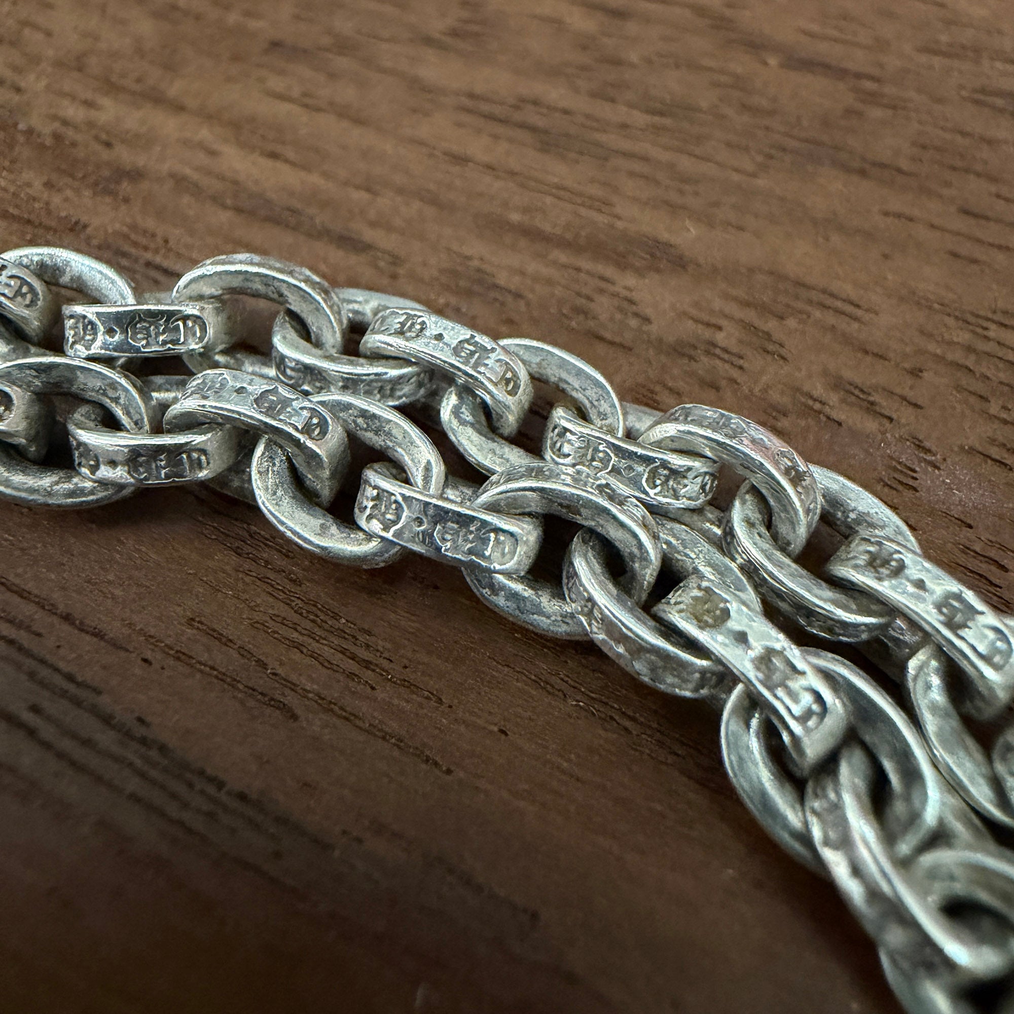 CHROME HEARTS Paper Chain Bracelet Size 7 Inch クロムハーツ ペーパーチェーン ブレスレット サイズ7インチ