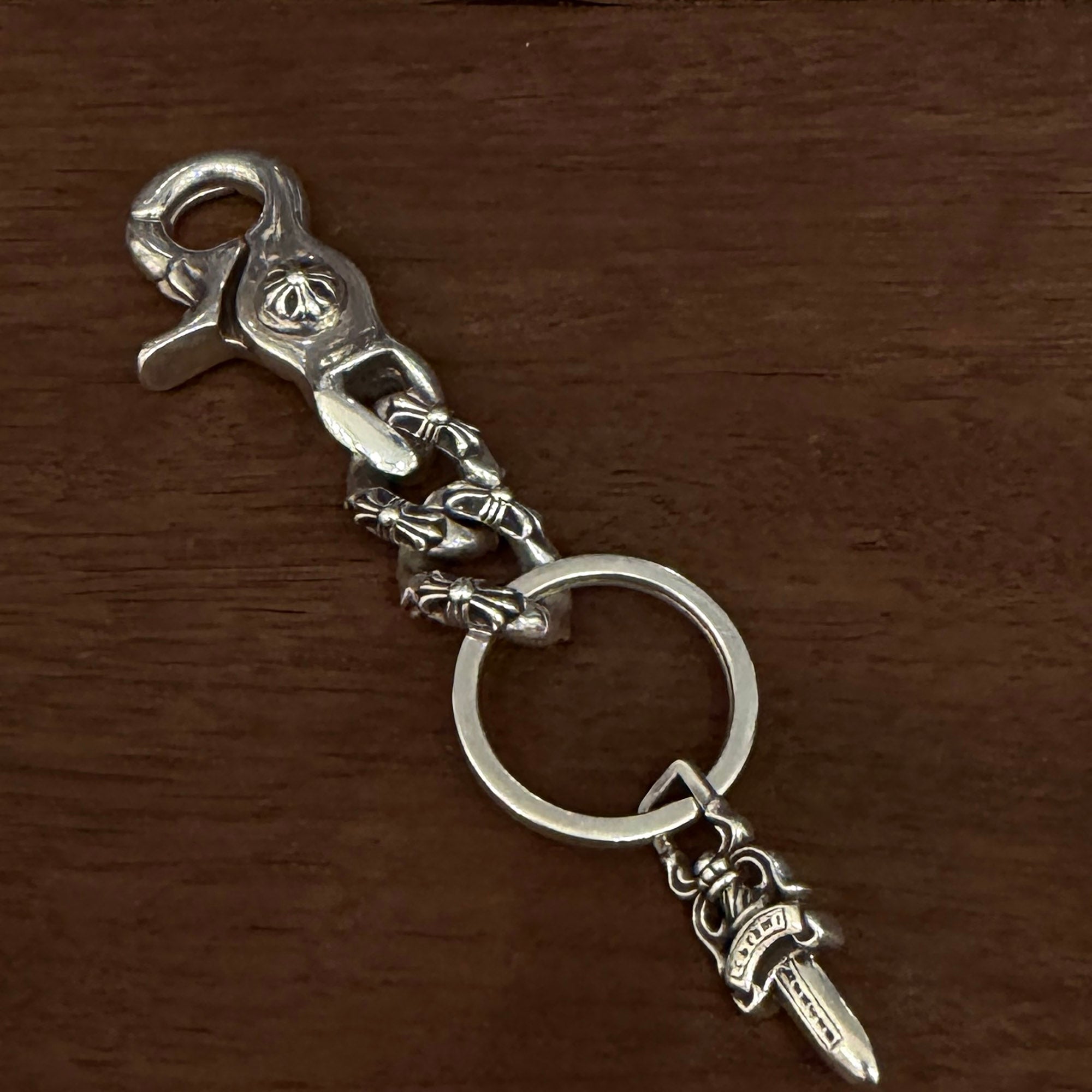 CHROME HEARTS Fancy Chain Keyring Short クロムハーツ ファンシー チェーン キーリング ショート