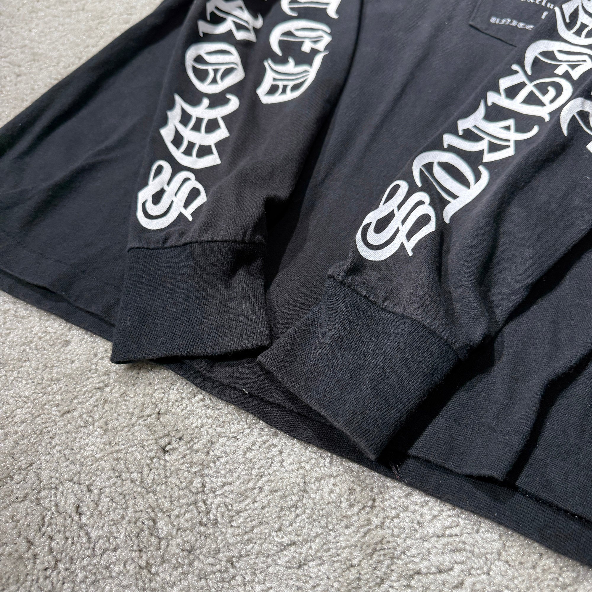 CHROME HEARTS × UNITED ARROWS Back Dagger Long Sleeve Tee Size M (38-40) クロムハーツ×ユナイテッドアローズ バックダガー ロングスリーブTシャツ サイズM (38-40)