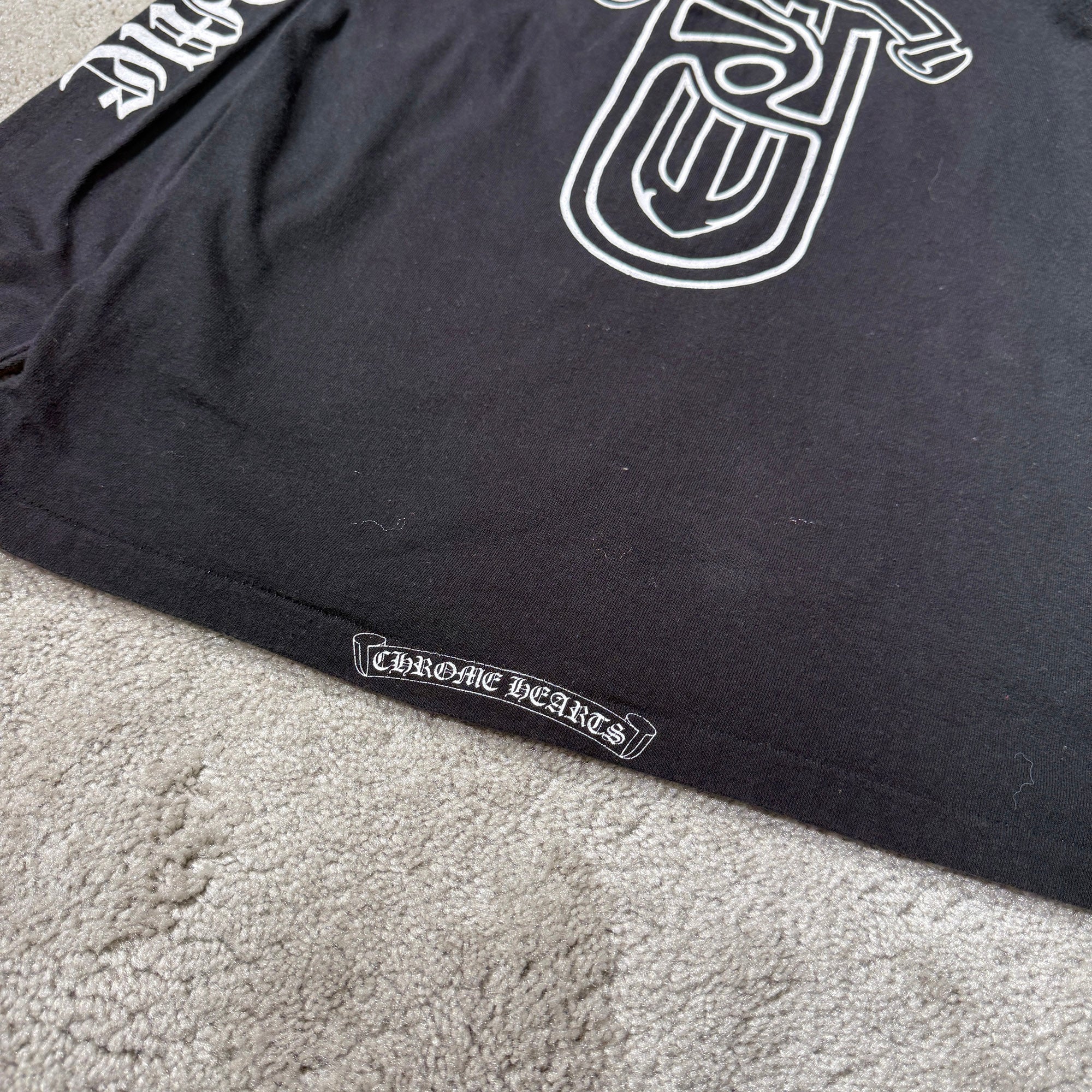 CHROME HEARTS × UNITED ARROWS Back Dagger Long Sleeve Tee Size M (38-40) クロムハーツ×ユナイテッドアローズ バックダガー ロングスリーブTシャツ サイズM (38-40)