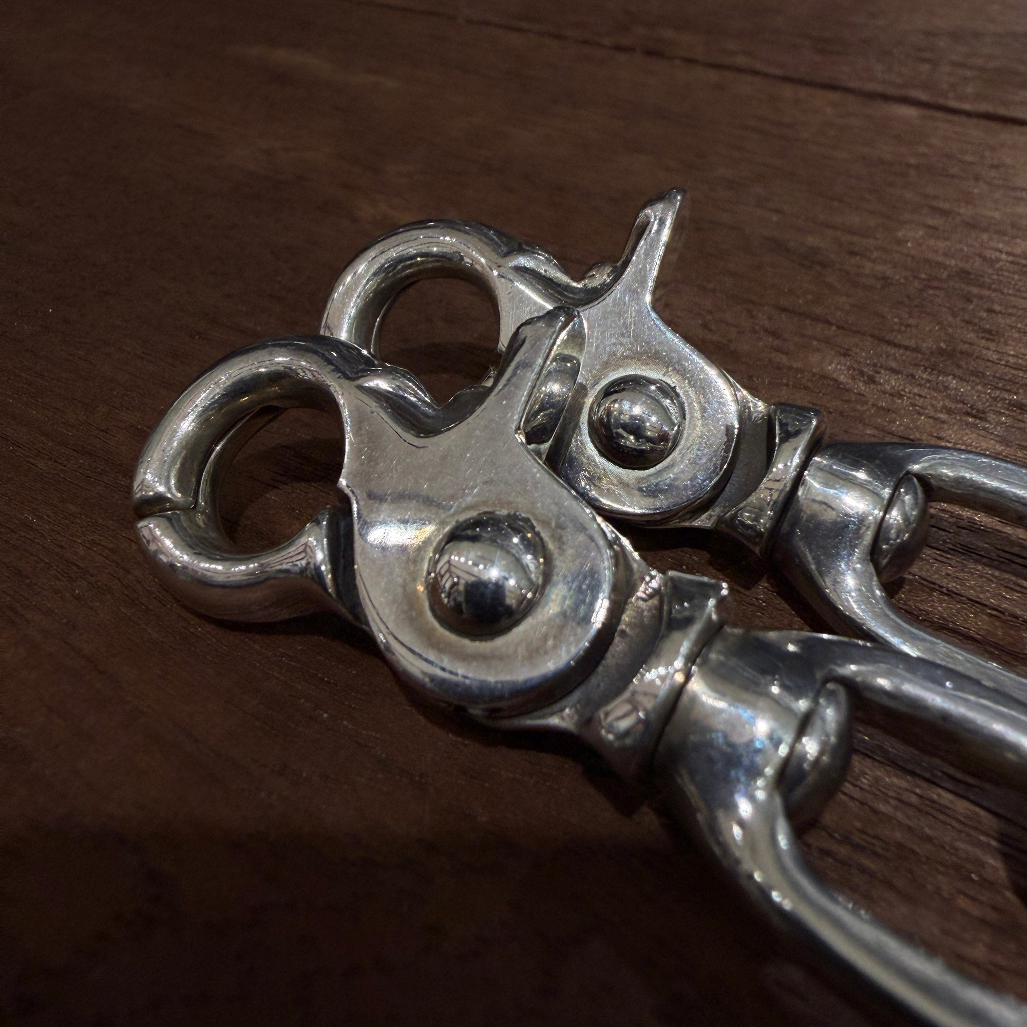 CHROME HEARTS 2CLIP Cross Ball Wallet Chain クロムハーツ 2クリップ クロスボール ウォレットチェーン