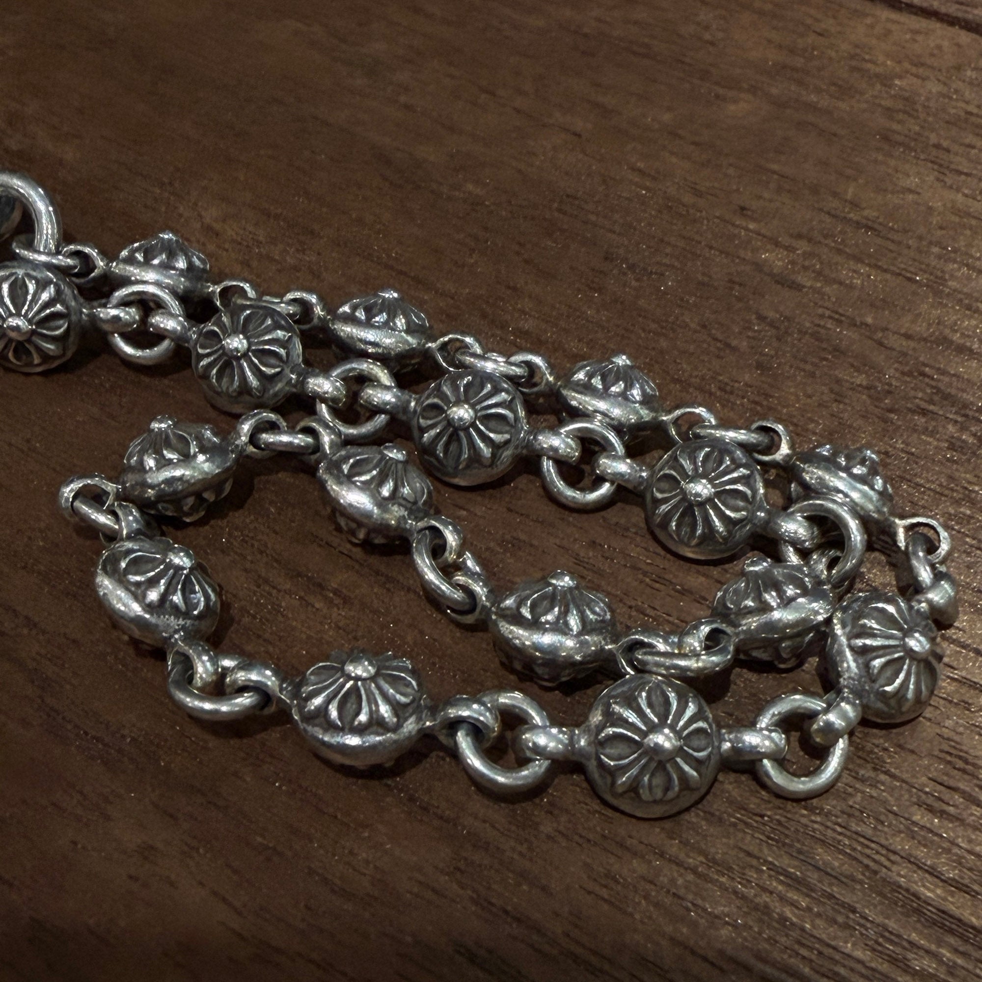 CHROME HEARTS 2CLIP Cross Ball Wallet Chain クロムハーツ 2クリップ クロスボール ウォレットチェーン