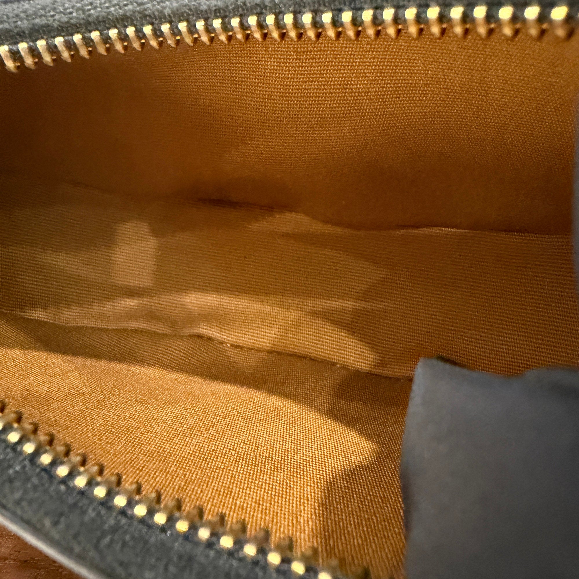 CELINE 2021AW Mini AVA Triomphe Canvas Calfskin Tan Shoulder Bag 10I602DS1.04LU セリーヌ ミニアヴァ トリオンフキャンバス カーフスキン タン ショルダーバッグ