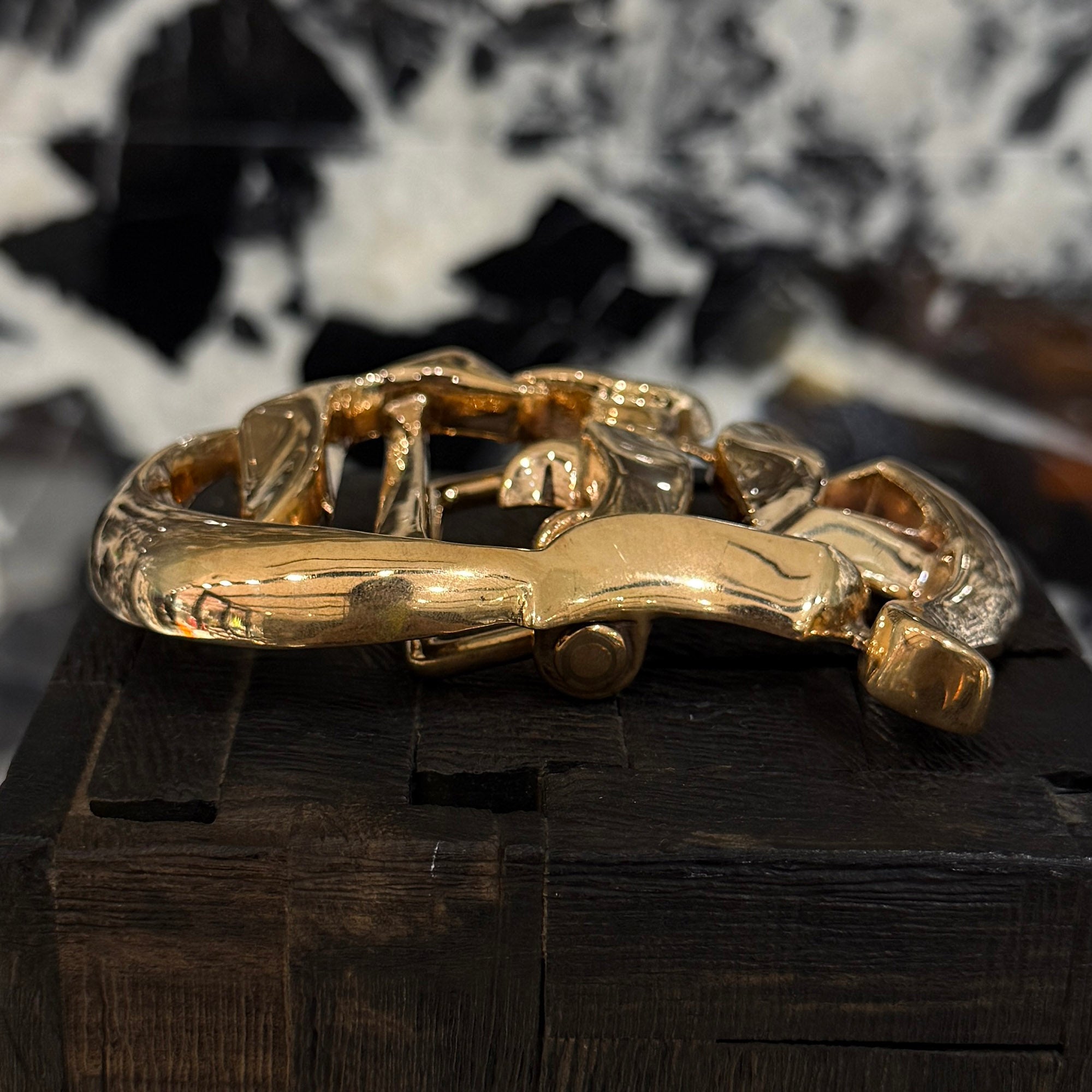 CHROME HEARTS CH Logo Bronze Buckle クロムハーツ CHロゴ ブロンズ バックル