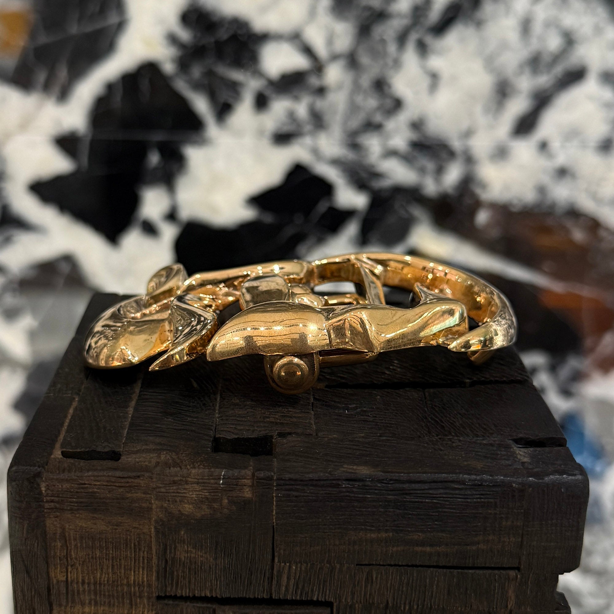 CHROME HEARTS CH Logo Bronze Buckle クロムハーツ CHロゴ ブロンズ バックル