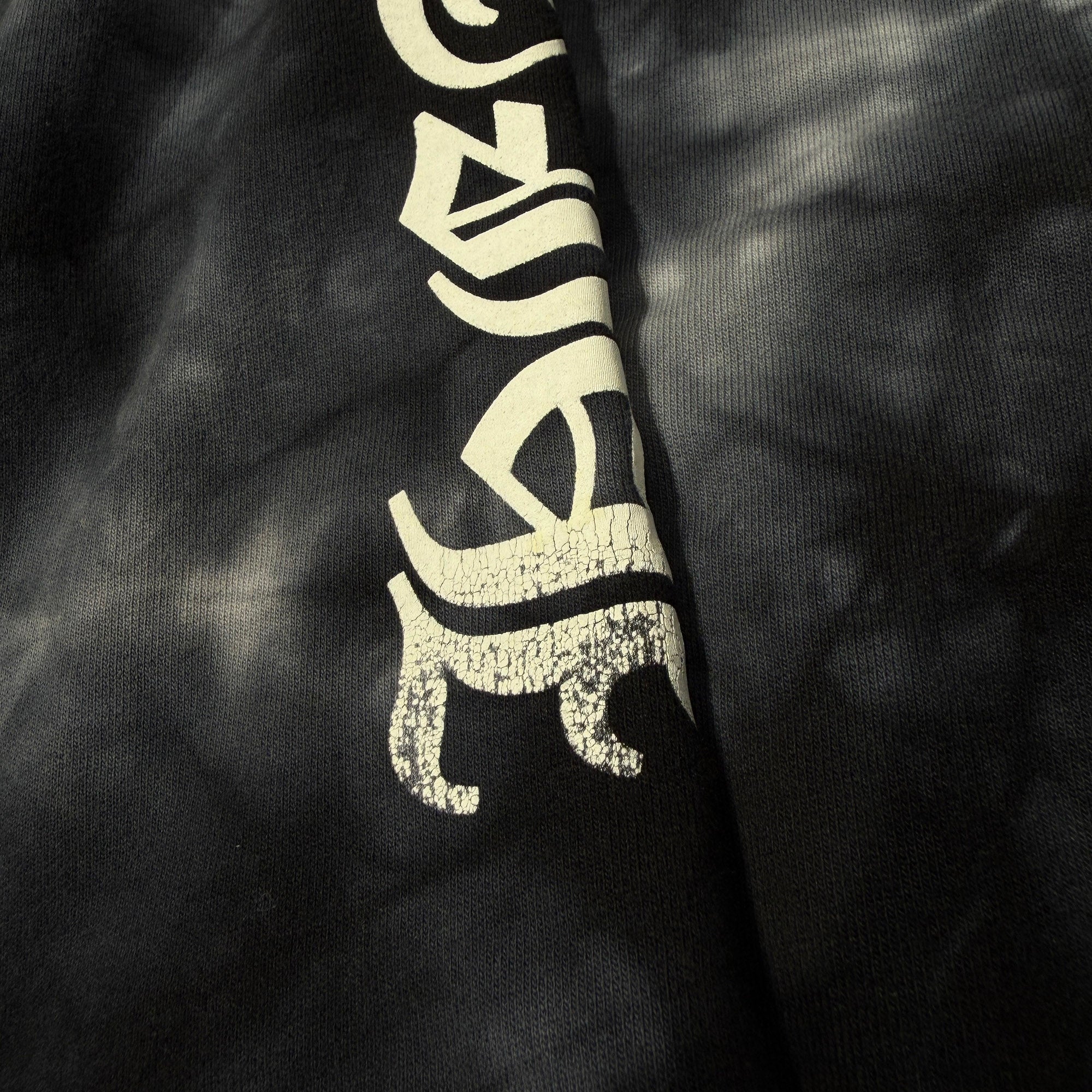CHROME HEARTS Vertical Logo Horseshoe Tie Dye Pullover Hoodie Size XL クロムハーツ ヴァーティカルロゴ ホースシュー タイダイ プルオーバーフーディー サイズXL