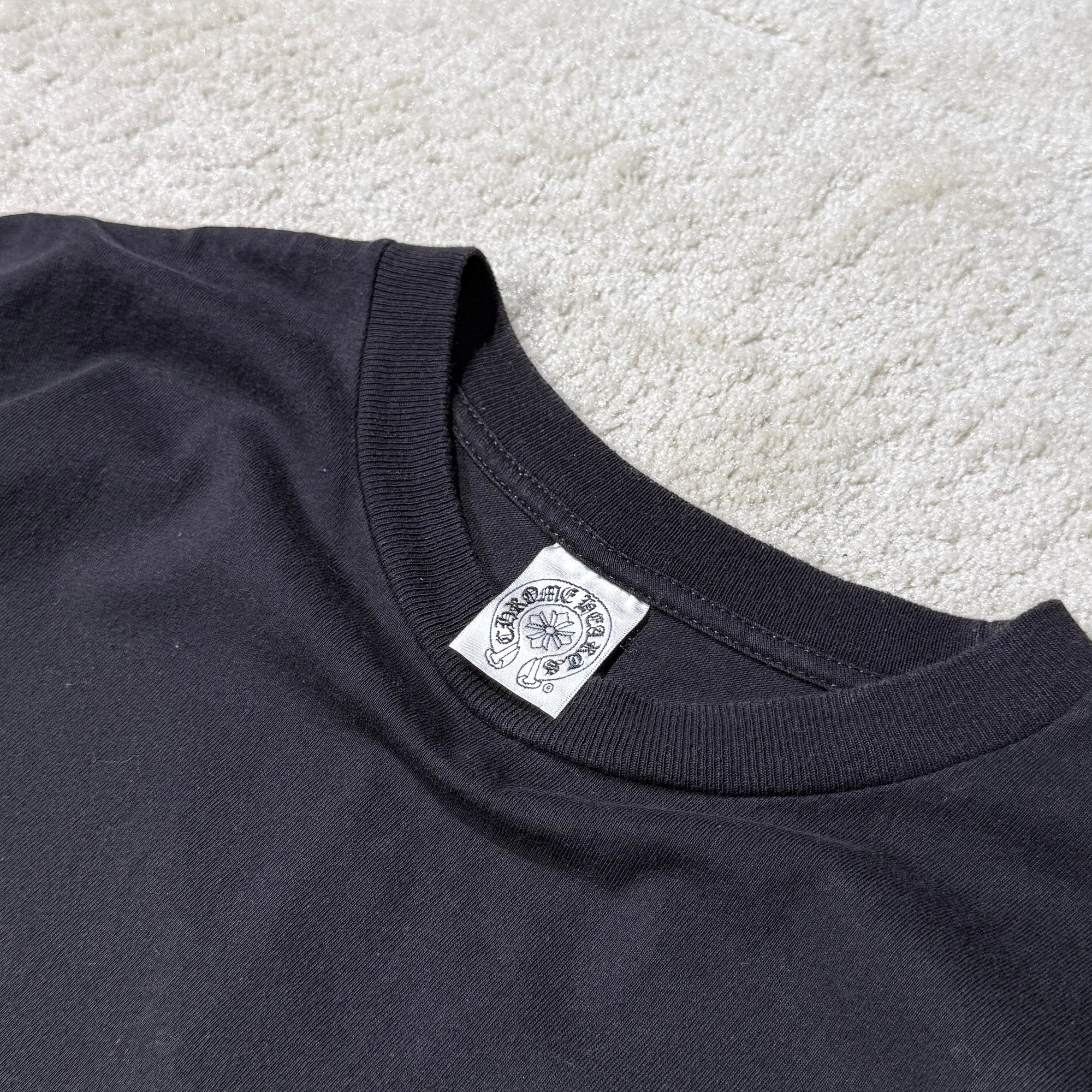 CHROME HEARTS FOTI Harris Teeter Print T Bar Logo Tee Size M クロムハーツ フォティ・ハリスティーター プリント Tバ－ ロゴTシャツ サイズM