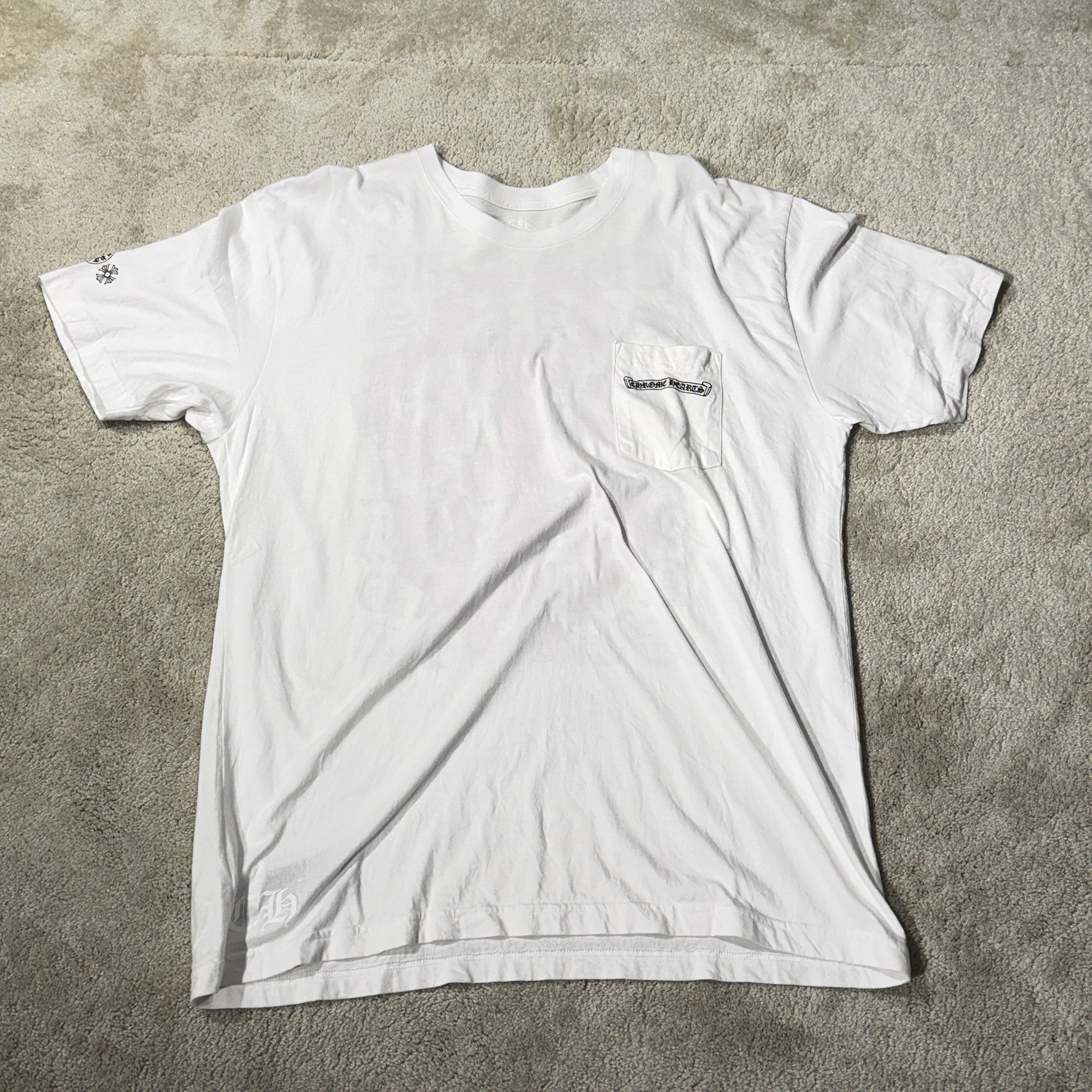 CHROME HEARTS Dagger Eye Chart Tee Size XXL クロムハーツ ダガーアイチャート Tシャツ サイズXXL