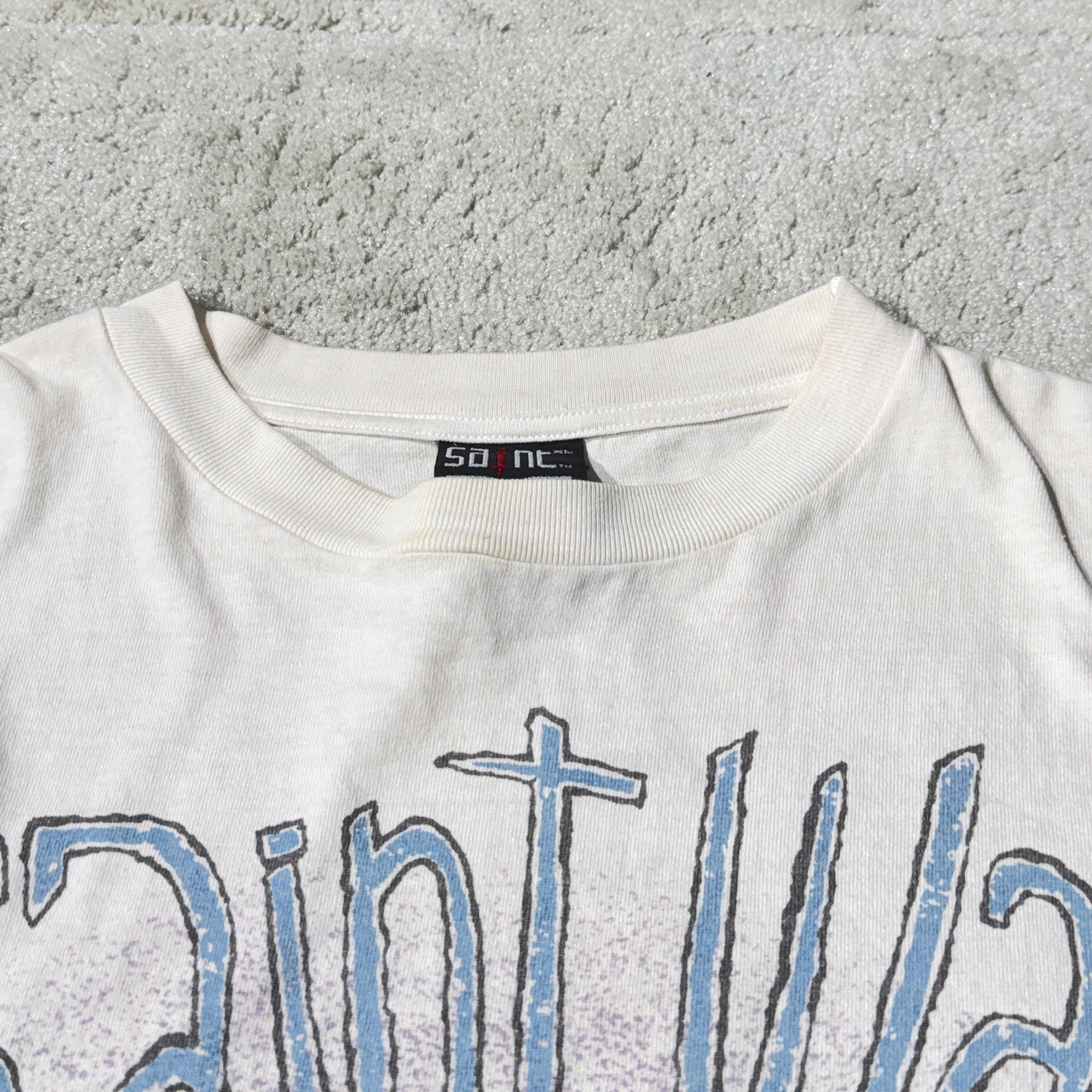SAINT Mxxxxxx 2024SS "Saint War" S/S Tee SM-YS8-0000-007 Size XL セントマイケル "セント ウォー" Tシャツ サイズXL