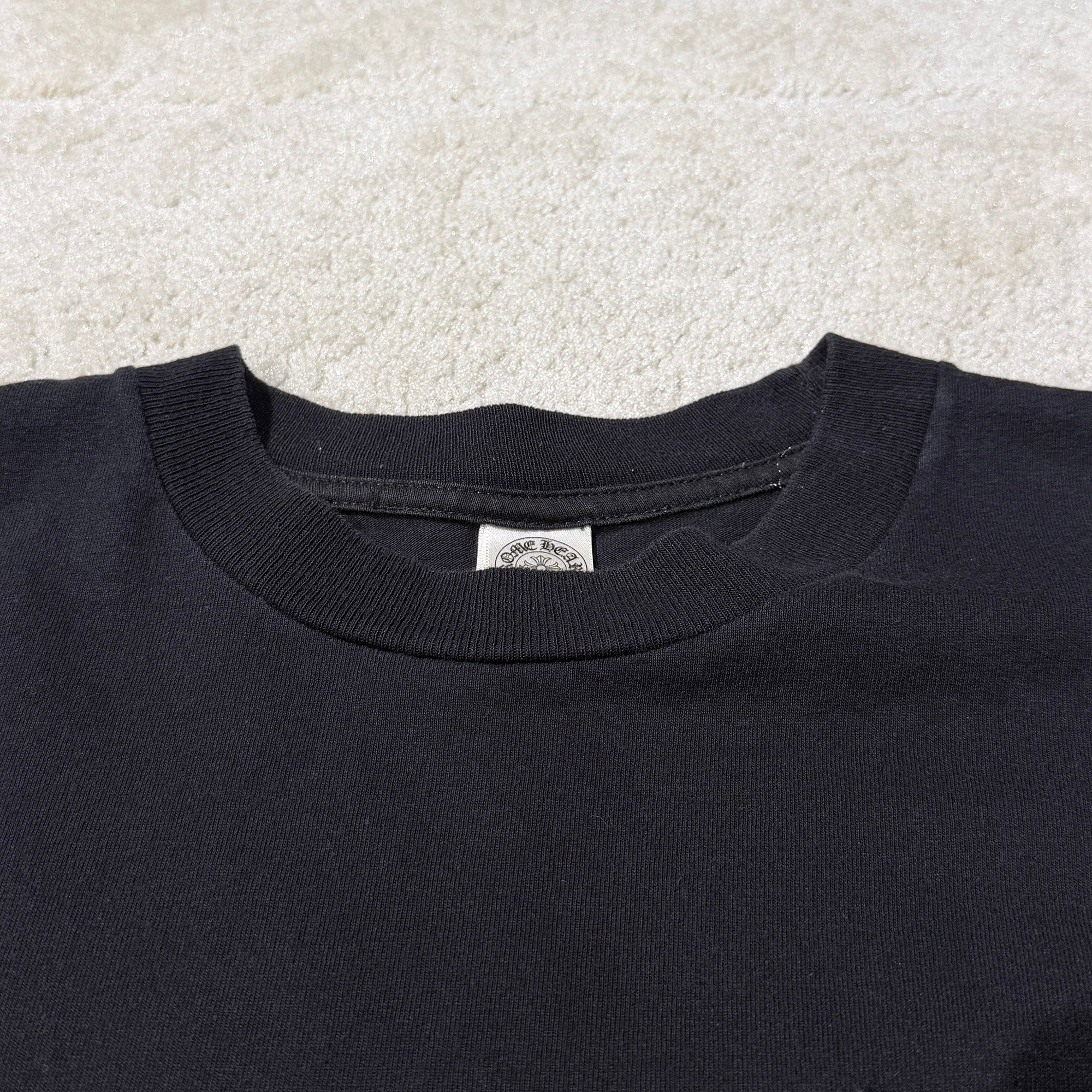 CHROME HEARTS Vertical Logo RS3 Cross Tee Size M クロムハーツ ヴァーティカルロゴ RS3 クロス Tシャツ サイズM