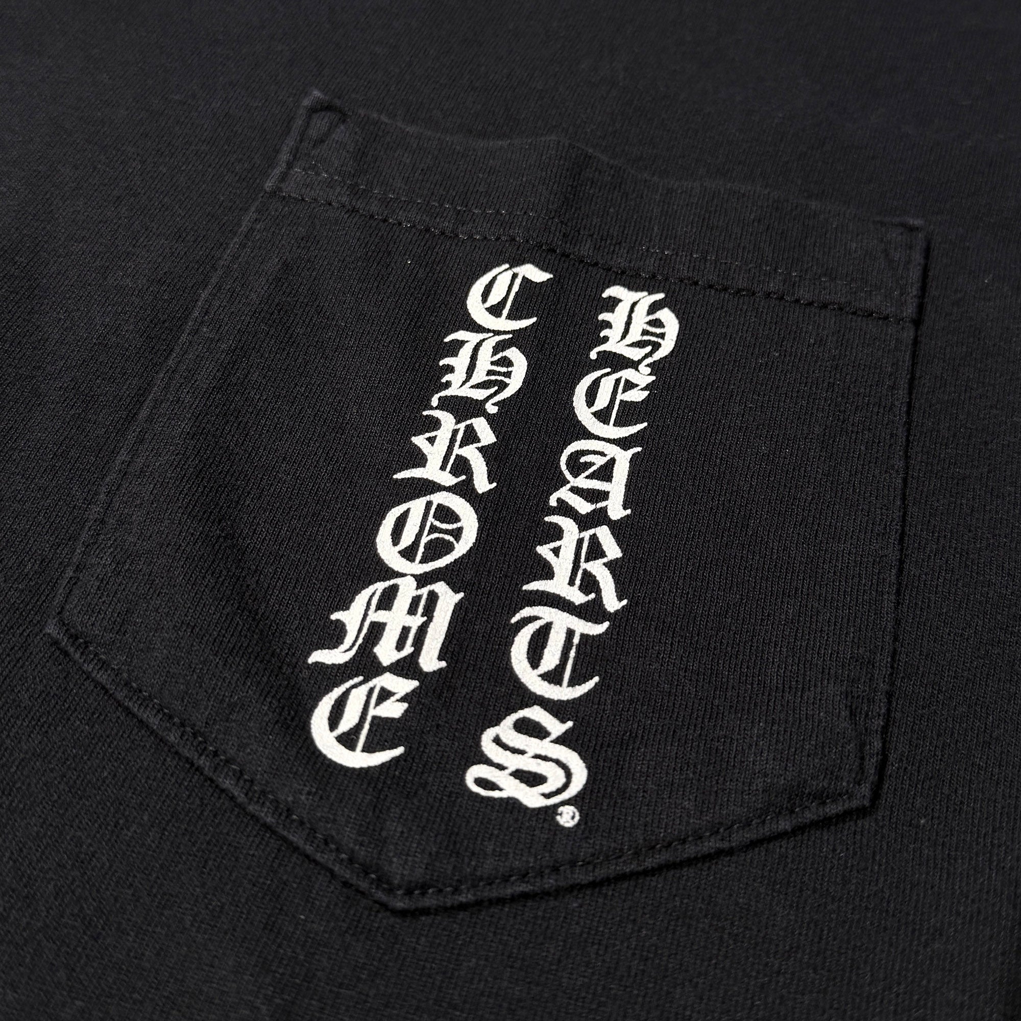 CHROME HEARTS Vertical Logo RS3 Cross Tee Size M クロムハーツ ヴァーティカルロゴ RS3 クロス Tシャツ サイズM
