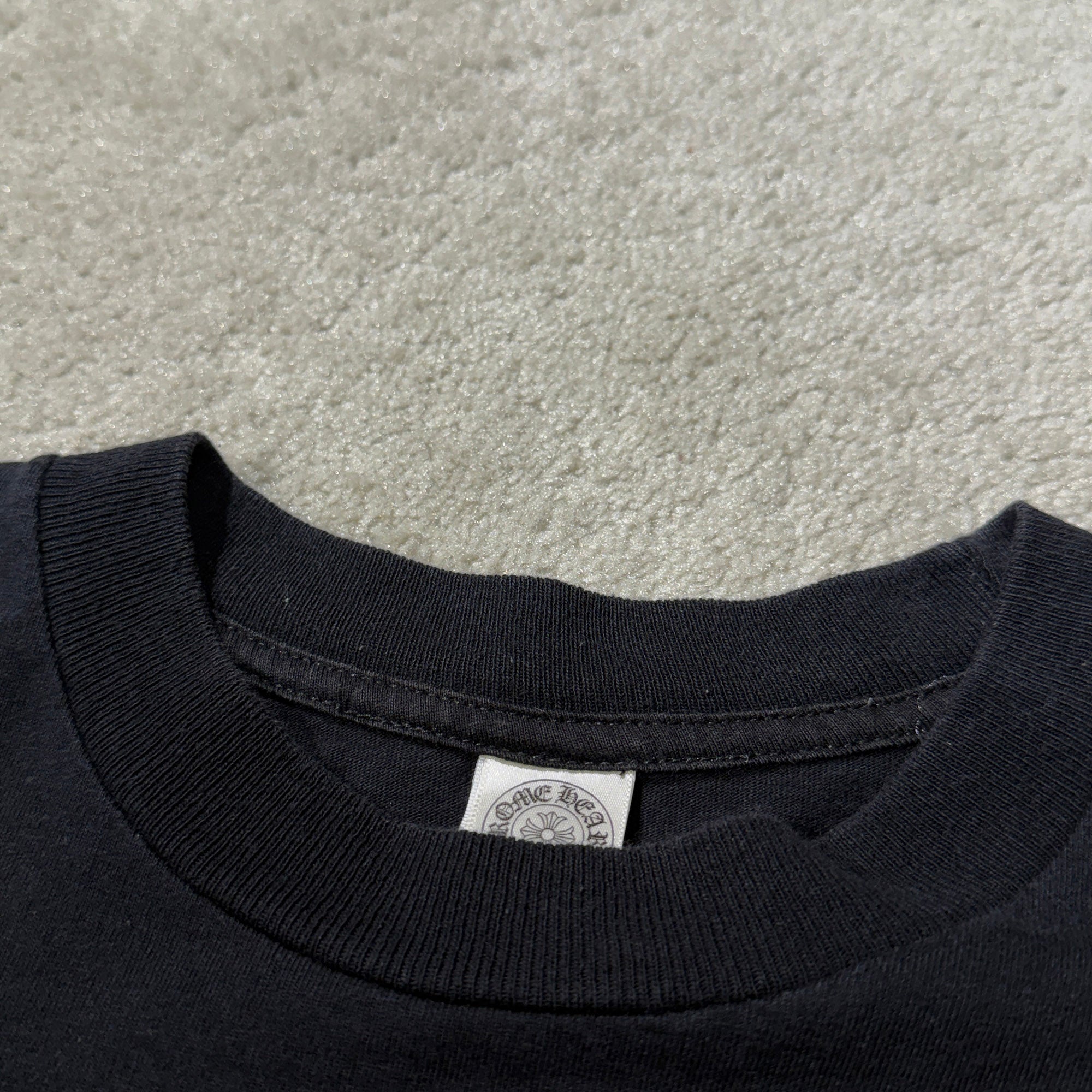 CHROME HEARTS Vertical Logo RS3 Cross Tee Size M クロムハーツ ヴァーティカルロゴ RS3 クロス Tシャツ サイズM