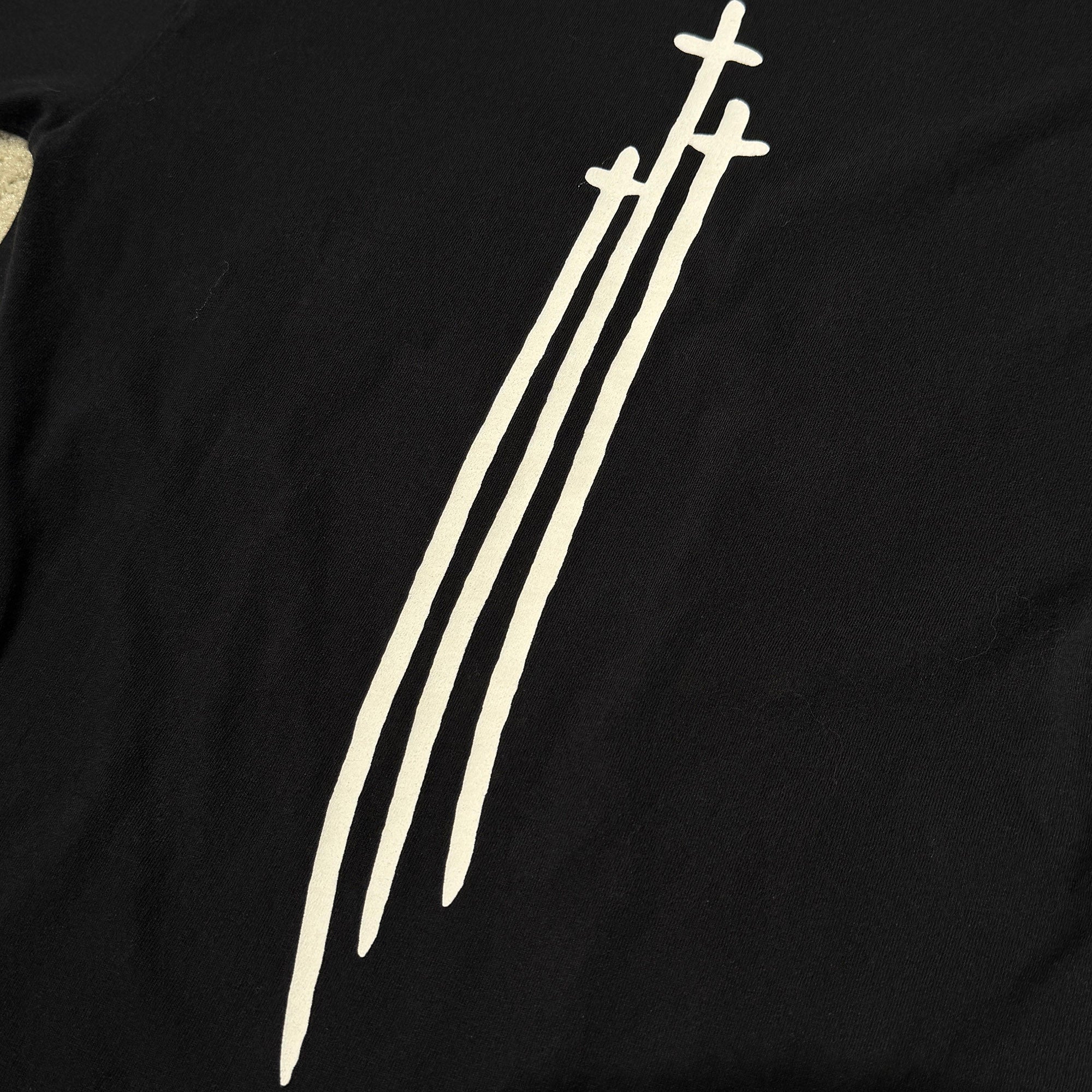 CHROME HEARTS Vertical Logo RS3 Cross Tee Size M クロムハーツ ヴァーティカルロゴ RS3 クロス Tシャツ サイズM